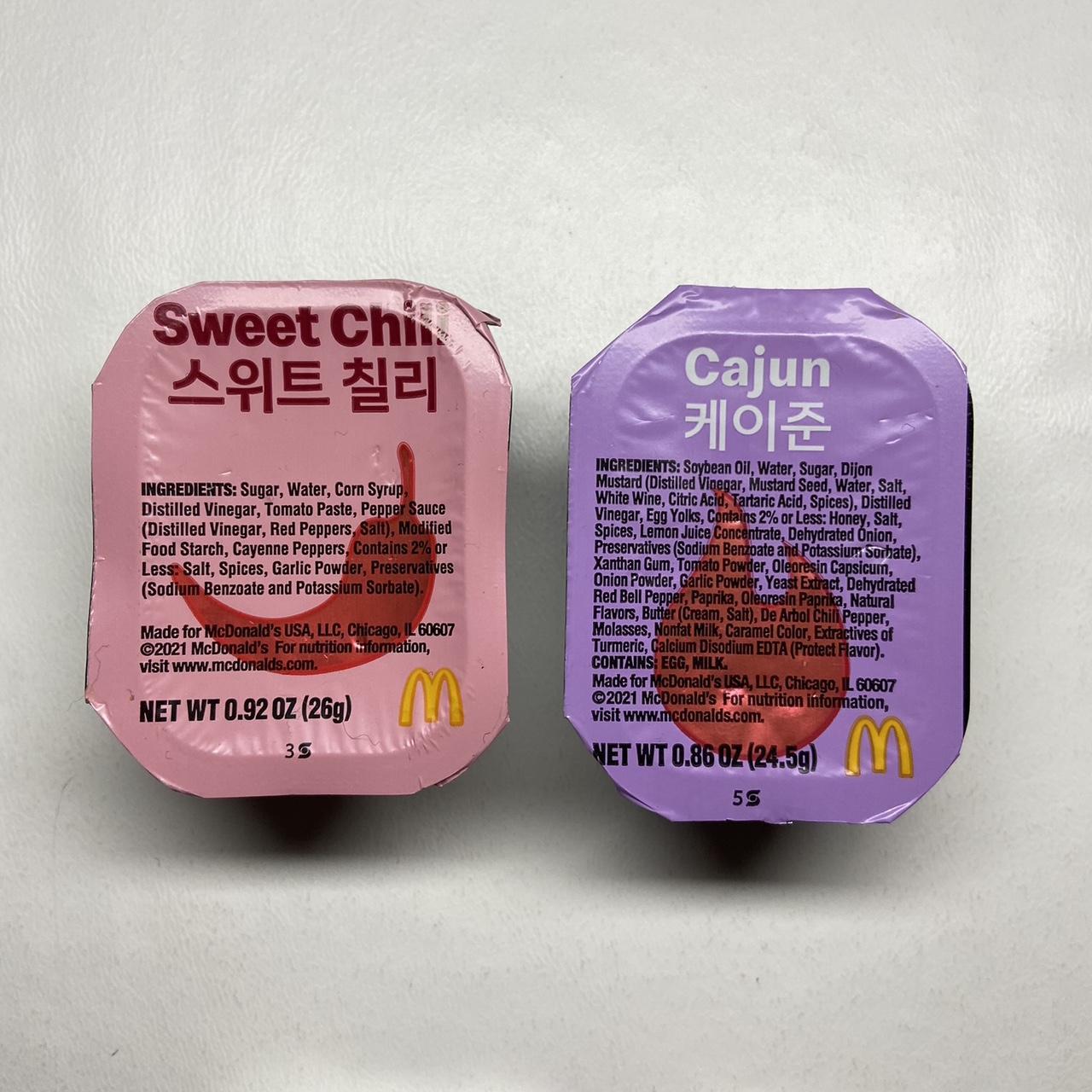 Bts McDonald’s sauces, bts sauces, sweet chili,... Depop