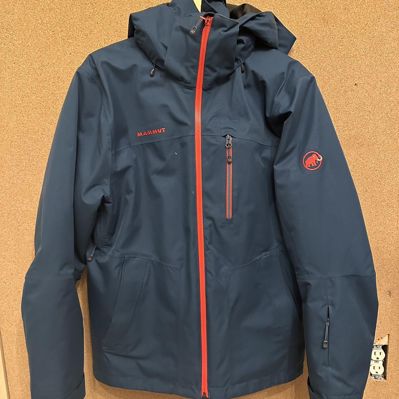 Mammut Men's Blue and Red Jacket