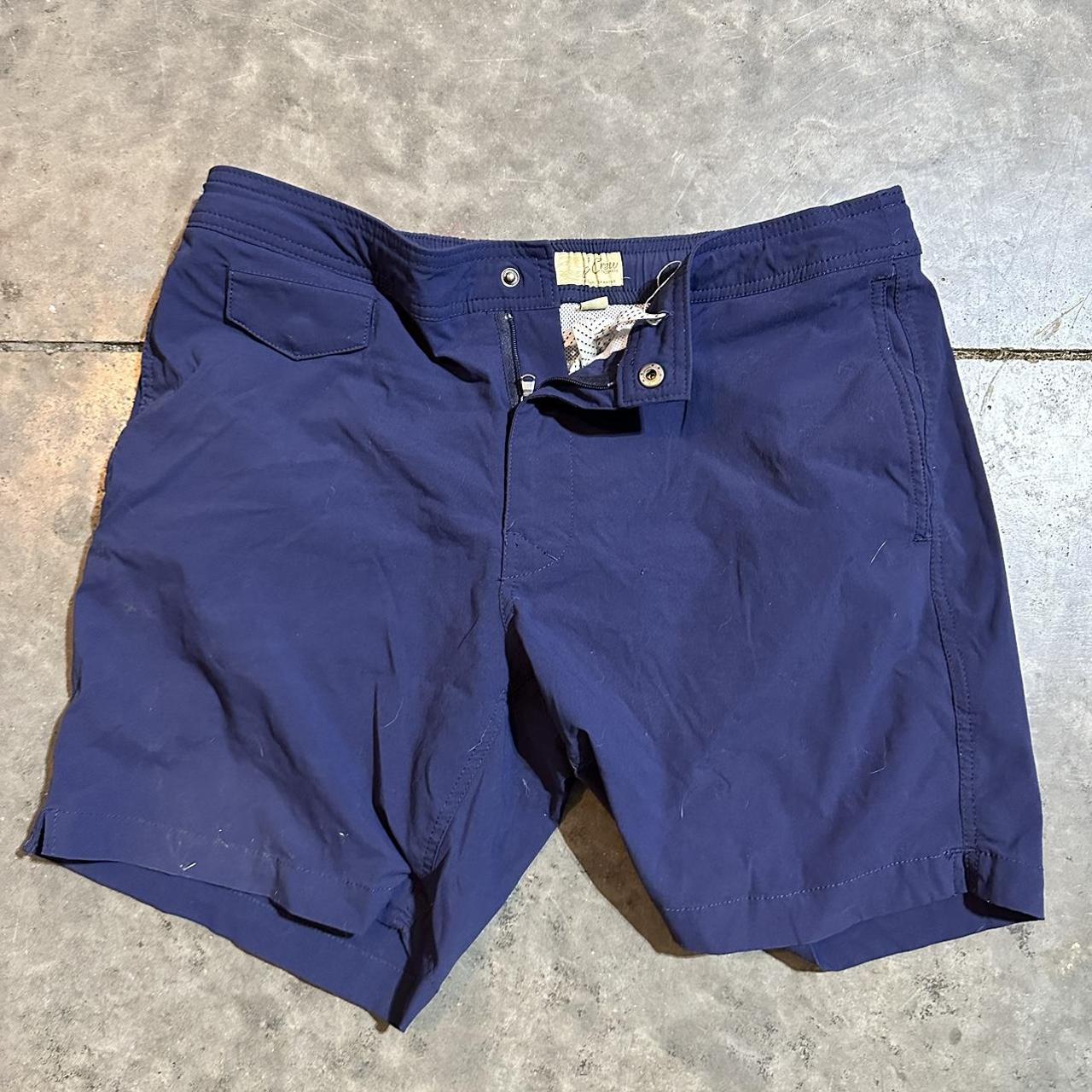 J.Crew Men's Navy Swimsuit-one-piece | Depop