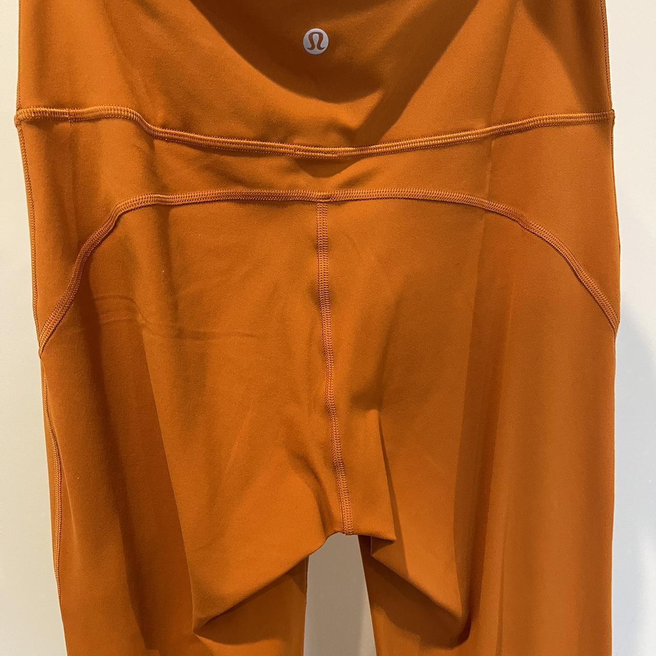 Lululemon Women's Orange Trousers | Depop