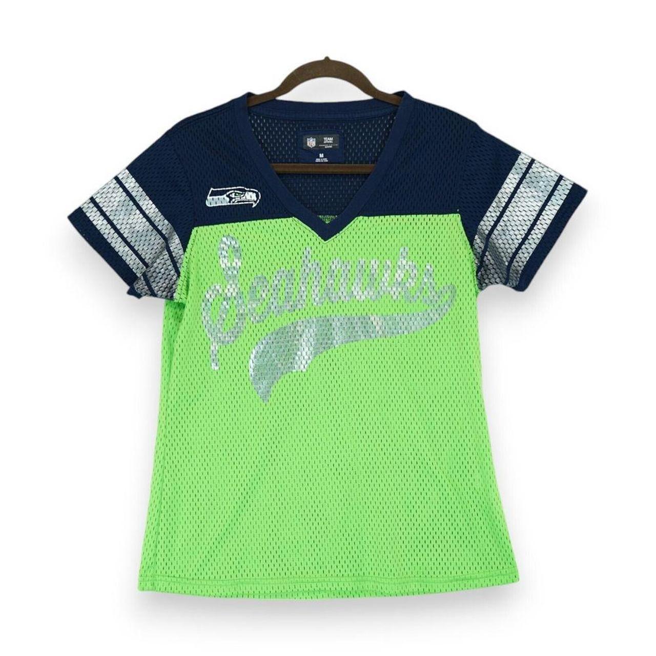 NFL Womens Seattle Seahawks Jersey Size Medium Green. Depop