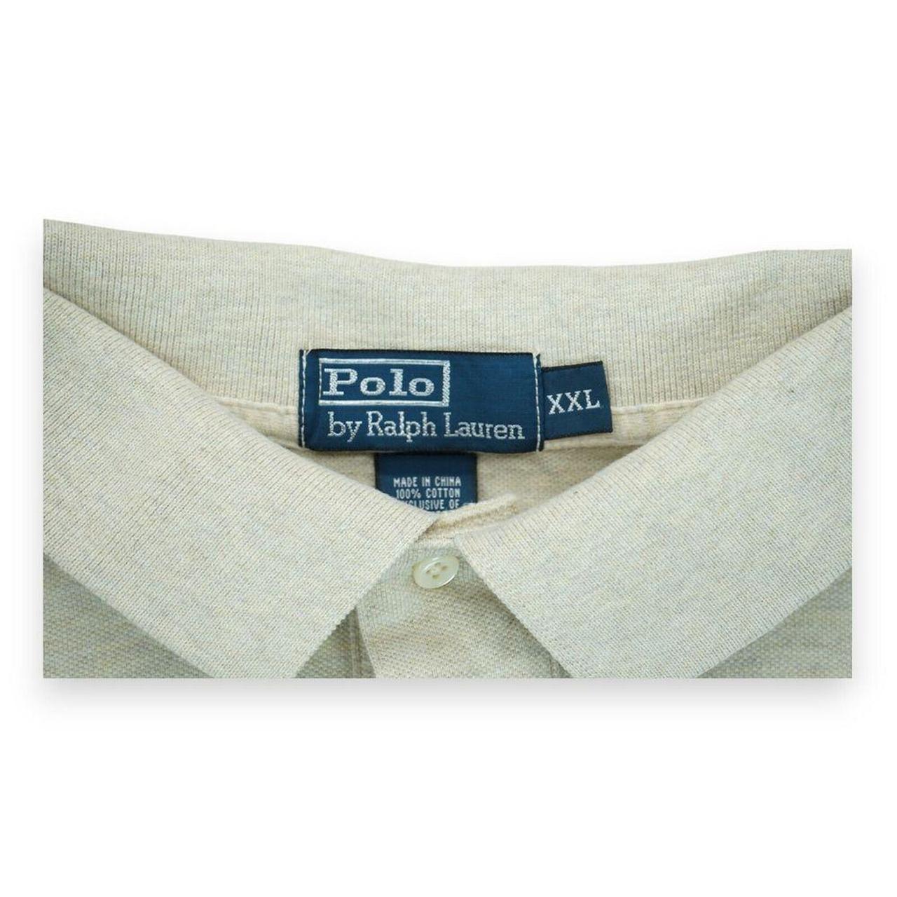 Polo Ralph Lauren Men's Polo shirt - Cream - XXL … - image 5