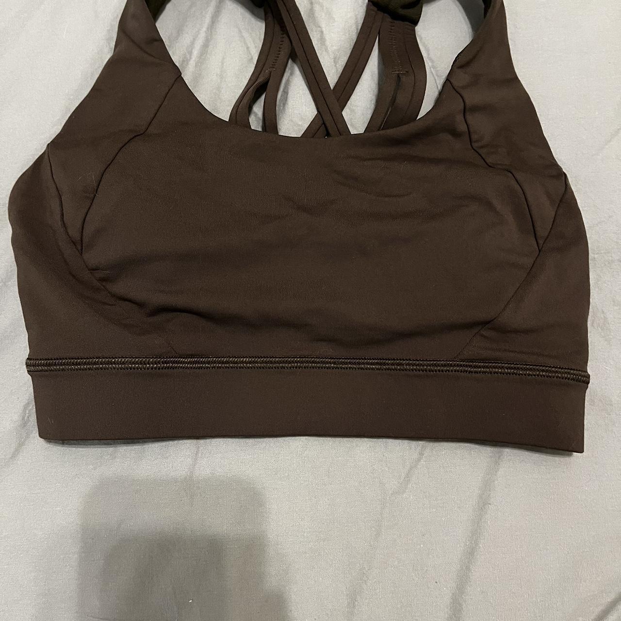 Lululemon Women's Green Bra | Depop