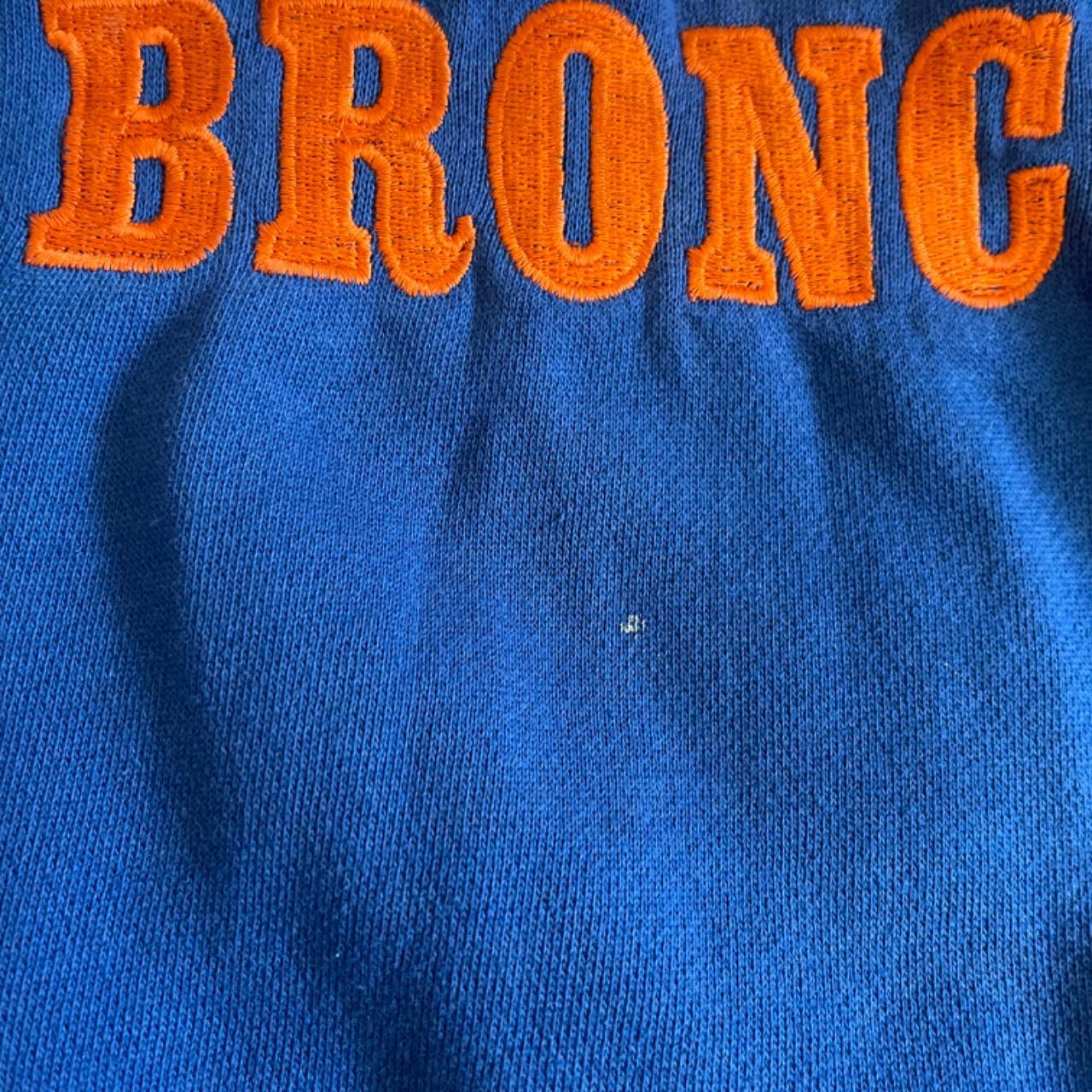 Vintage 90s Denver Broncos embroidered sharktooth - Depop