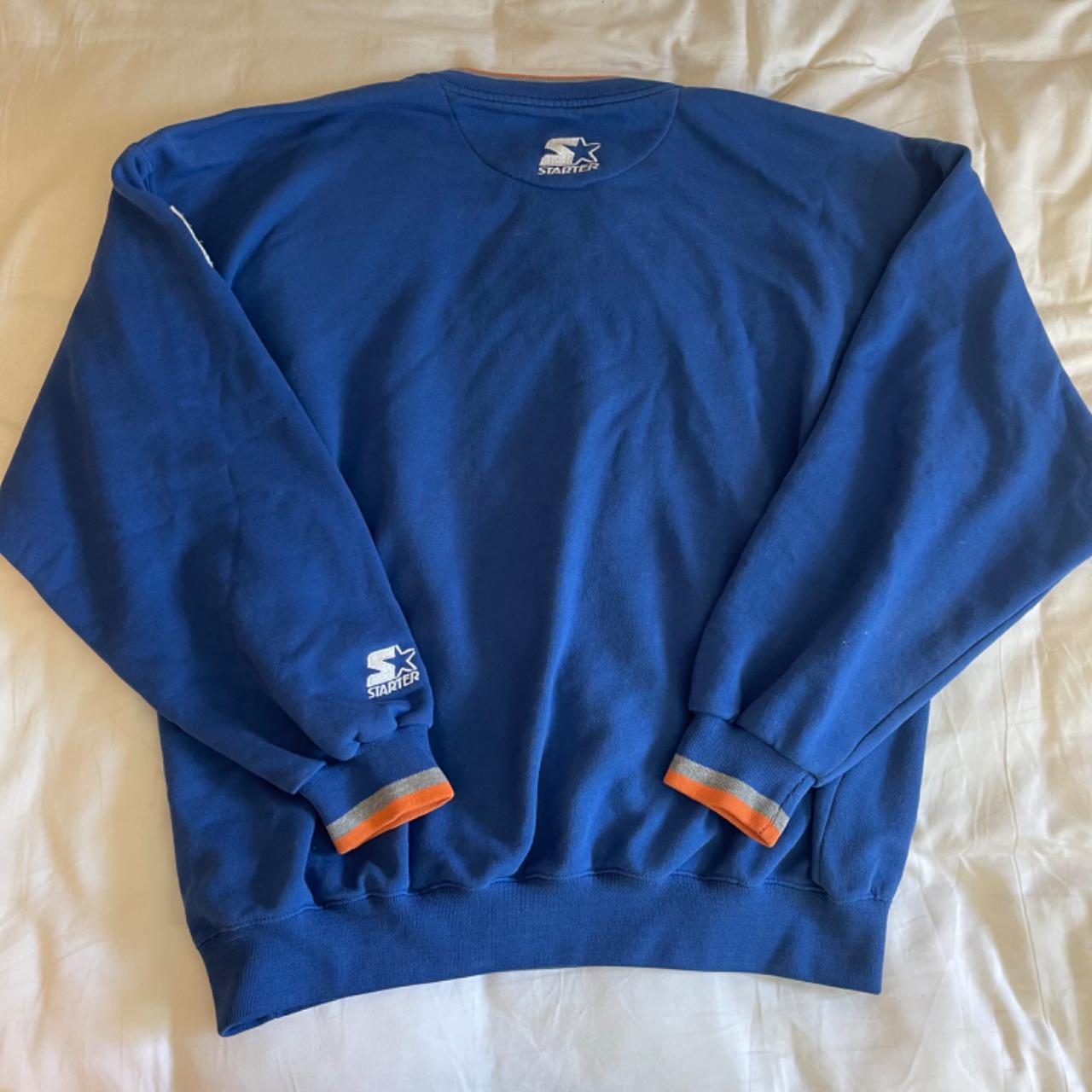 Vintage Embroidered Denver Broncos Crewneck - Depop