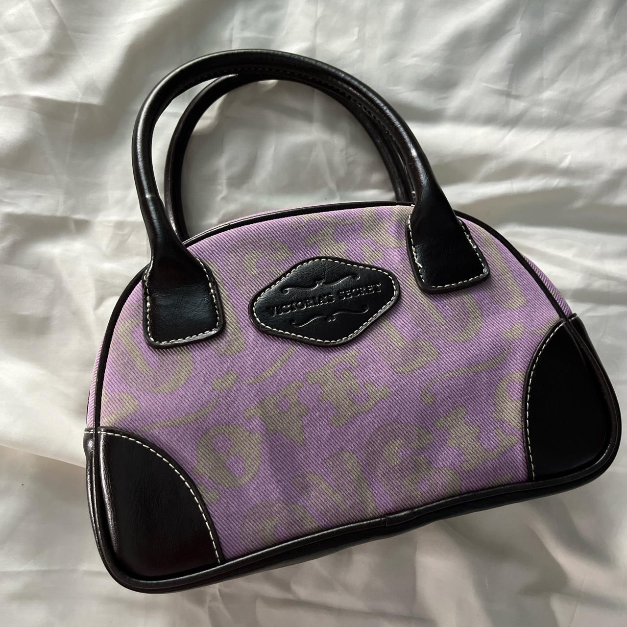 Victorias Secret Womens Black And Purple Bag Depop 1537