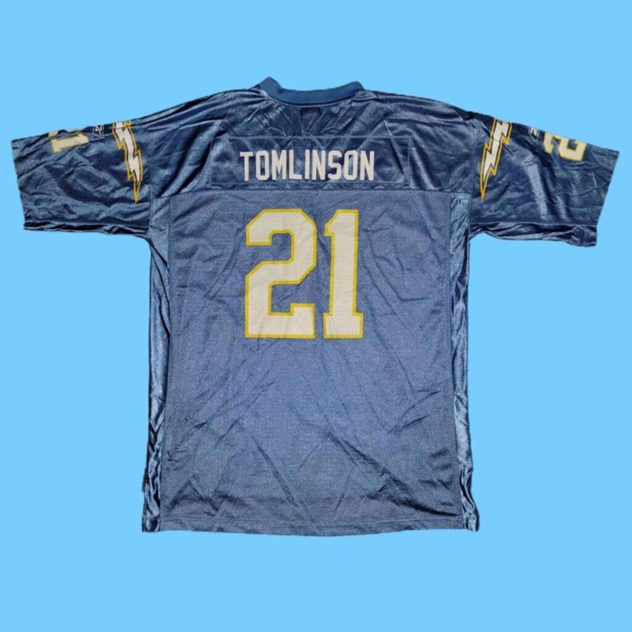 LADAINIAN TOMLINSON SAN DIEGO CHARGERS REEBOK ON - Depop