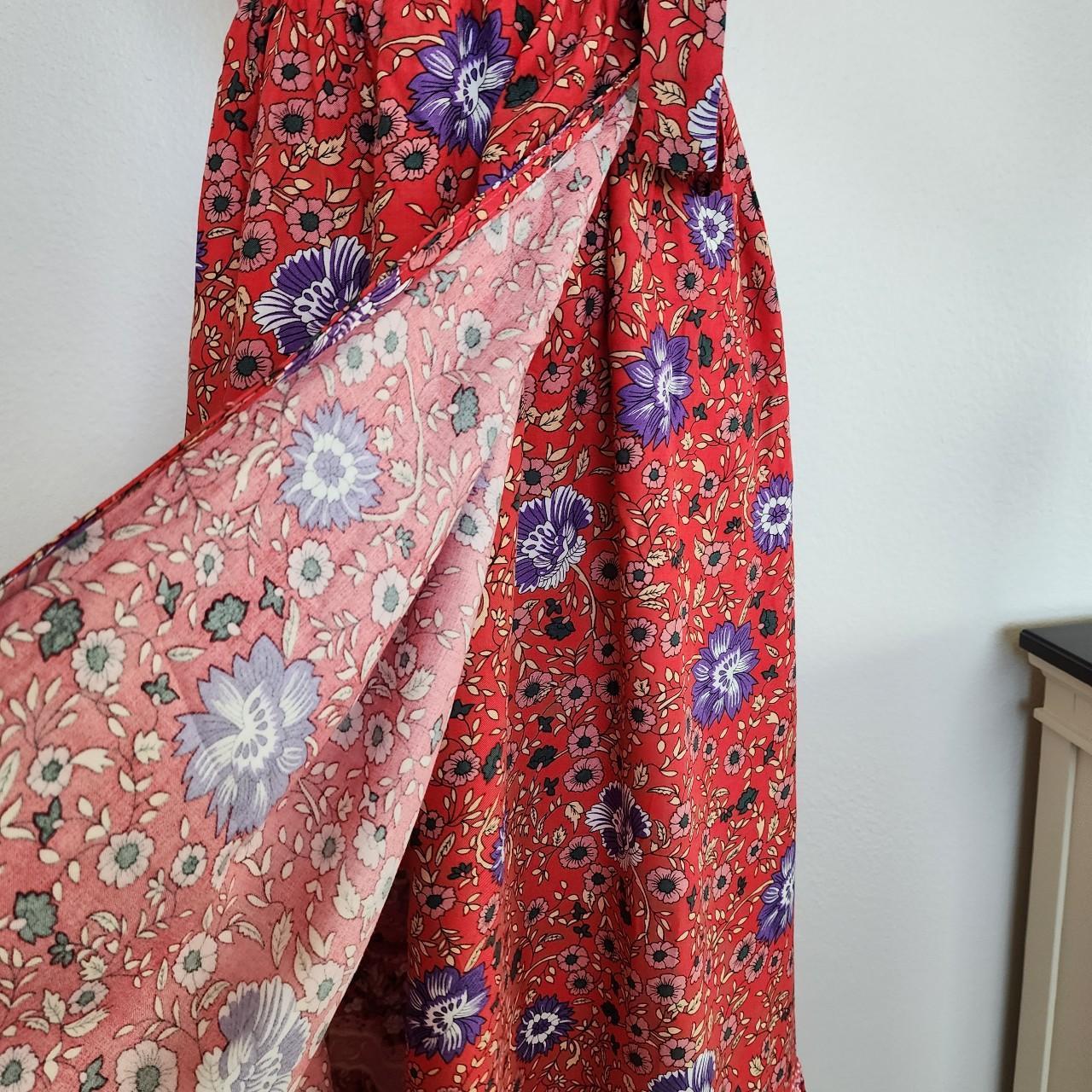 Laklook Maxi wrap dress Size Small NWT boho