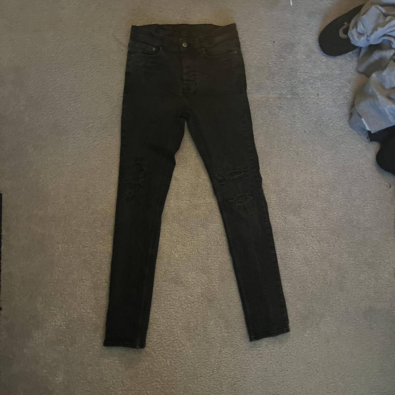 black ksubi jeans with tag, rarely used great fit - Depop