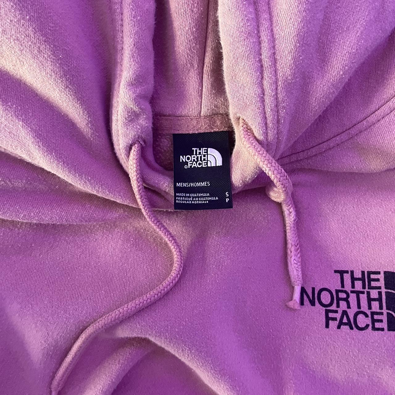 North face mens pink hoodie Clearance