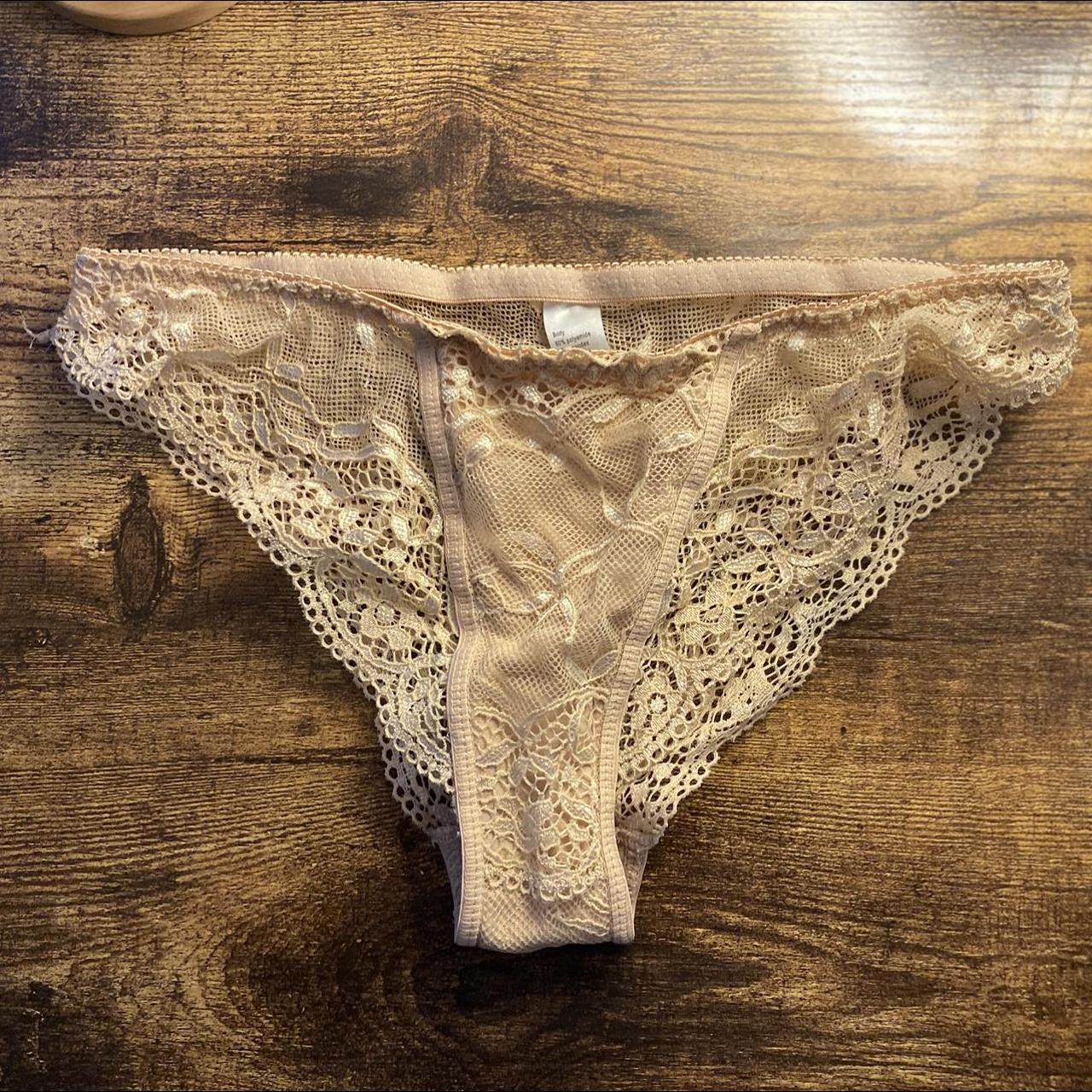 cute creamy brown panties from candies ^_^ 🍭🍬 never - Depop