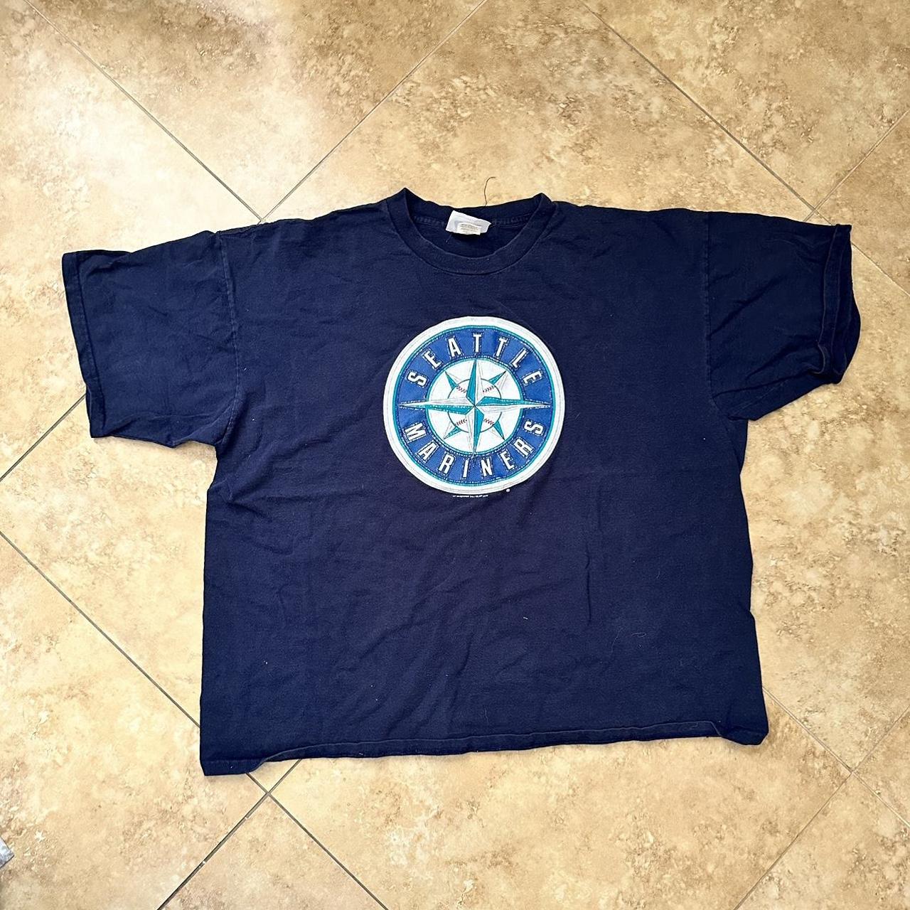 Y2K Seattle Mariners Baseball Jersey About this - Depop