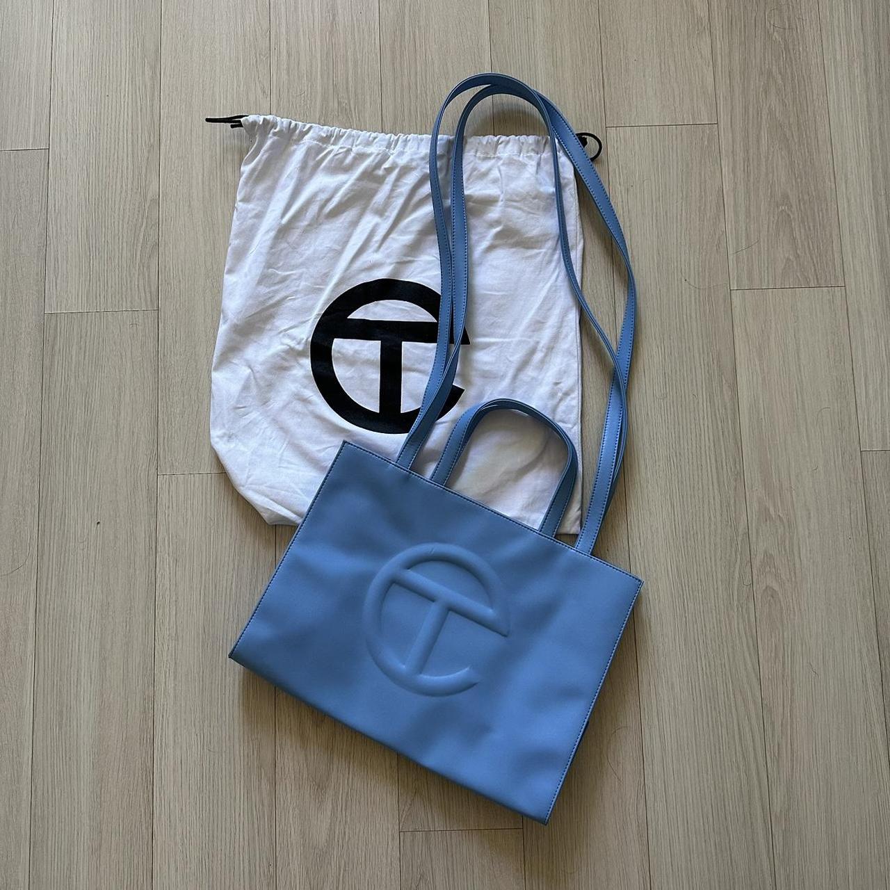 Telfar Cerulean selling Medium Shopping Bag