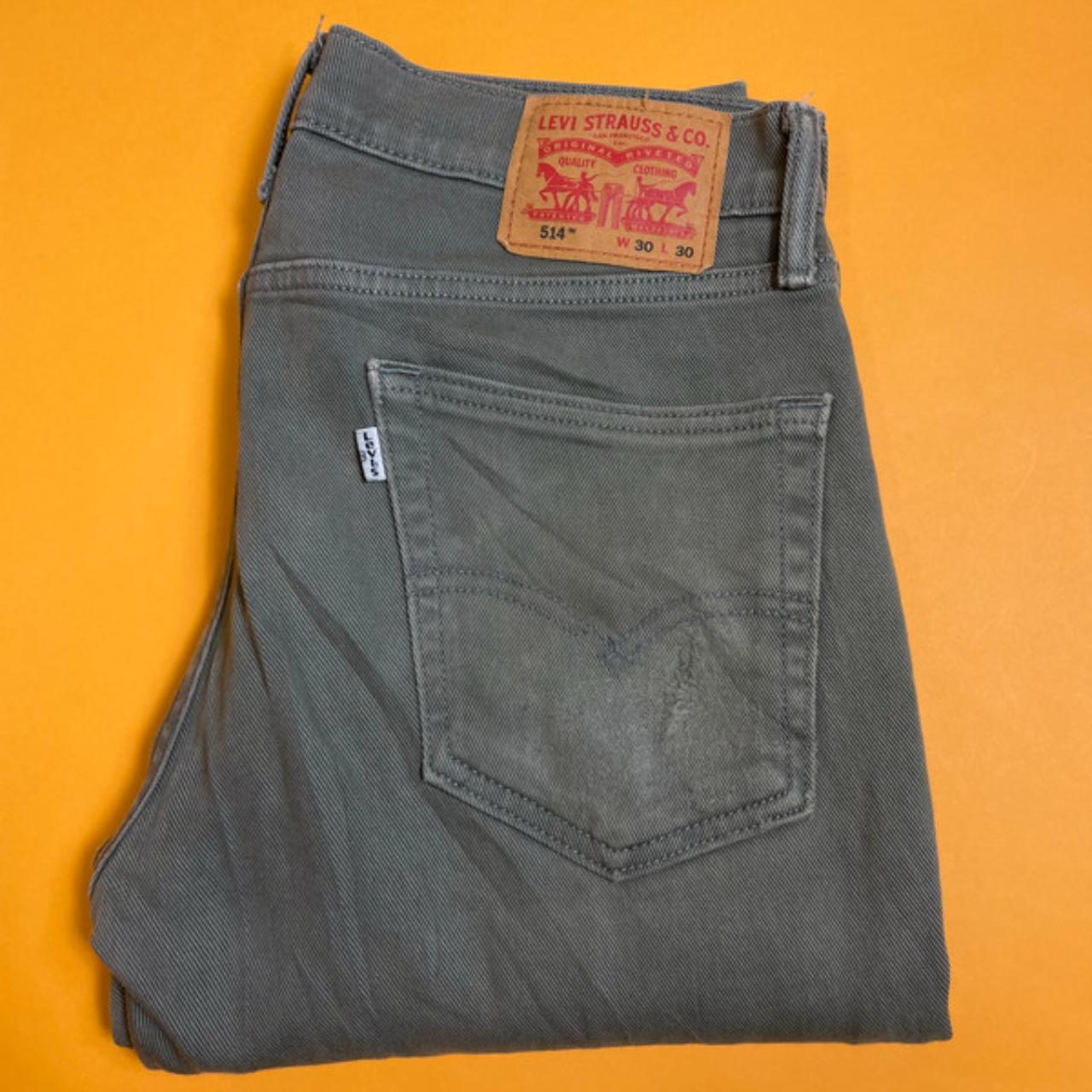 Levi 514 W30 L30 Khaki Jeans Brand Levi 514 Waist... Depop