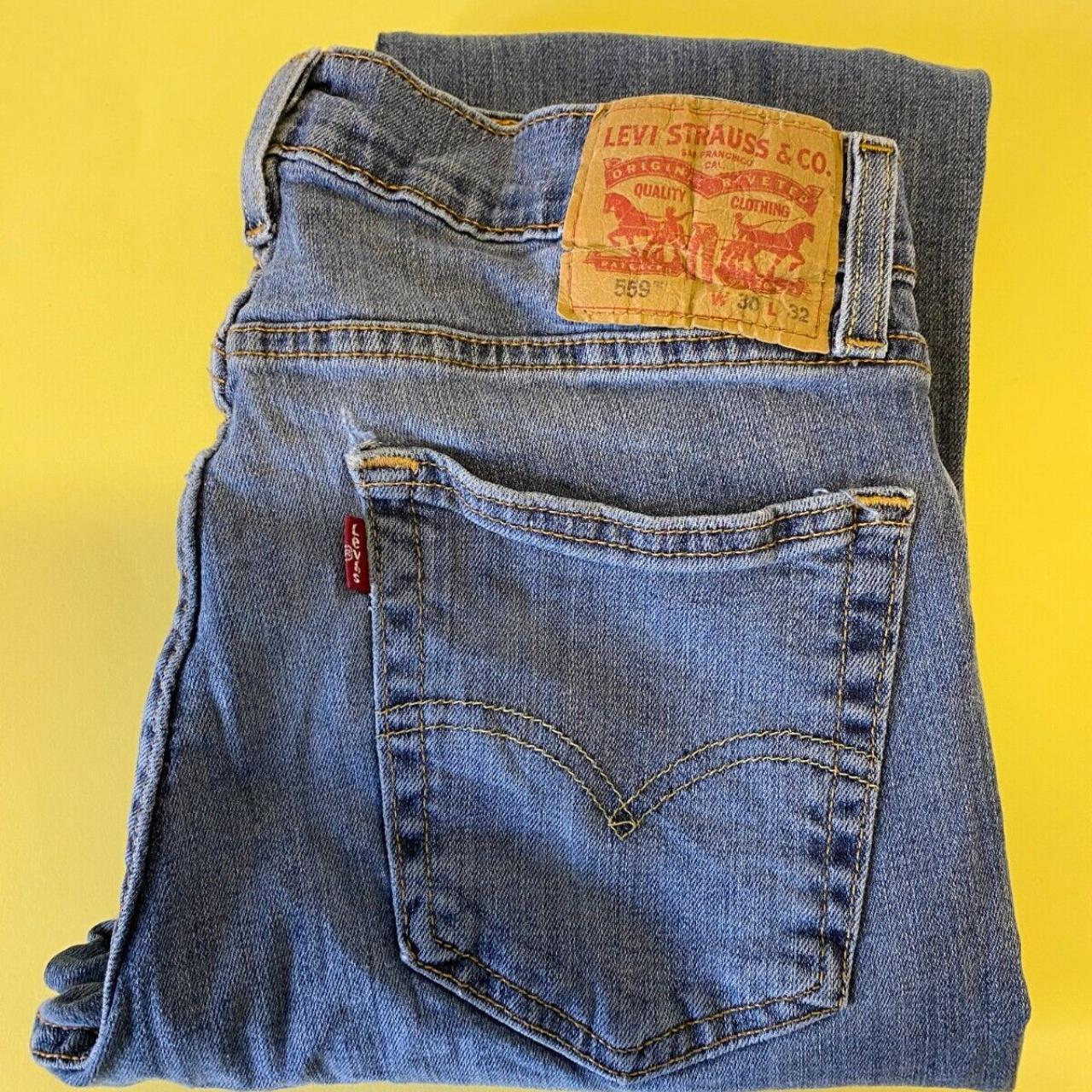 Levi 559 W30 L32 Blue Brand Levi 559 Waist 30 Depop