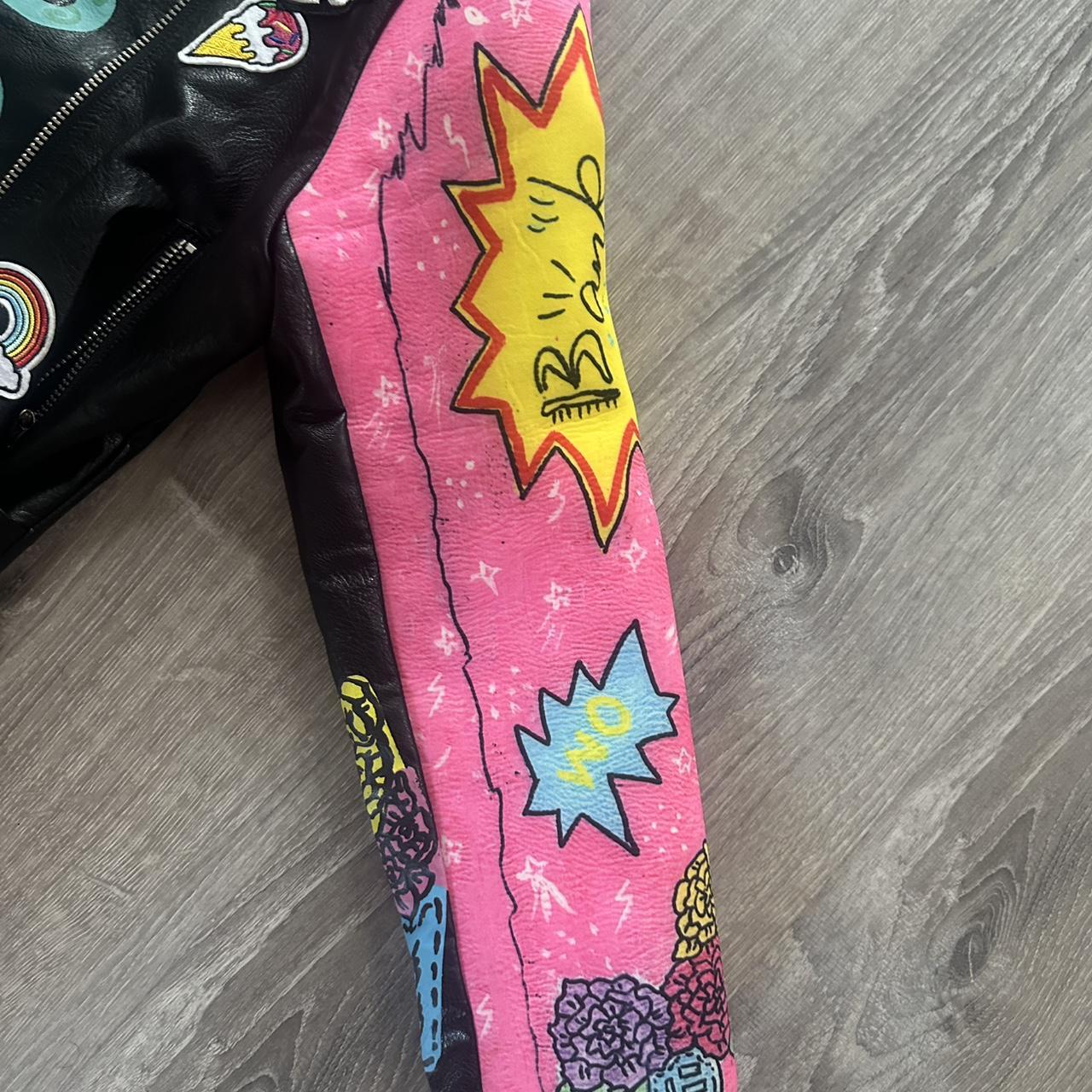 Women's Jacket - Multi/Black - M – Custom-made le… - image 3