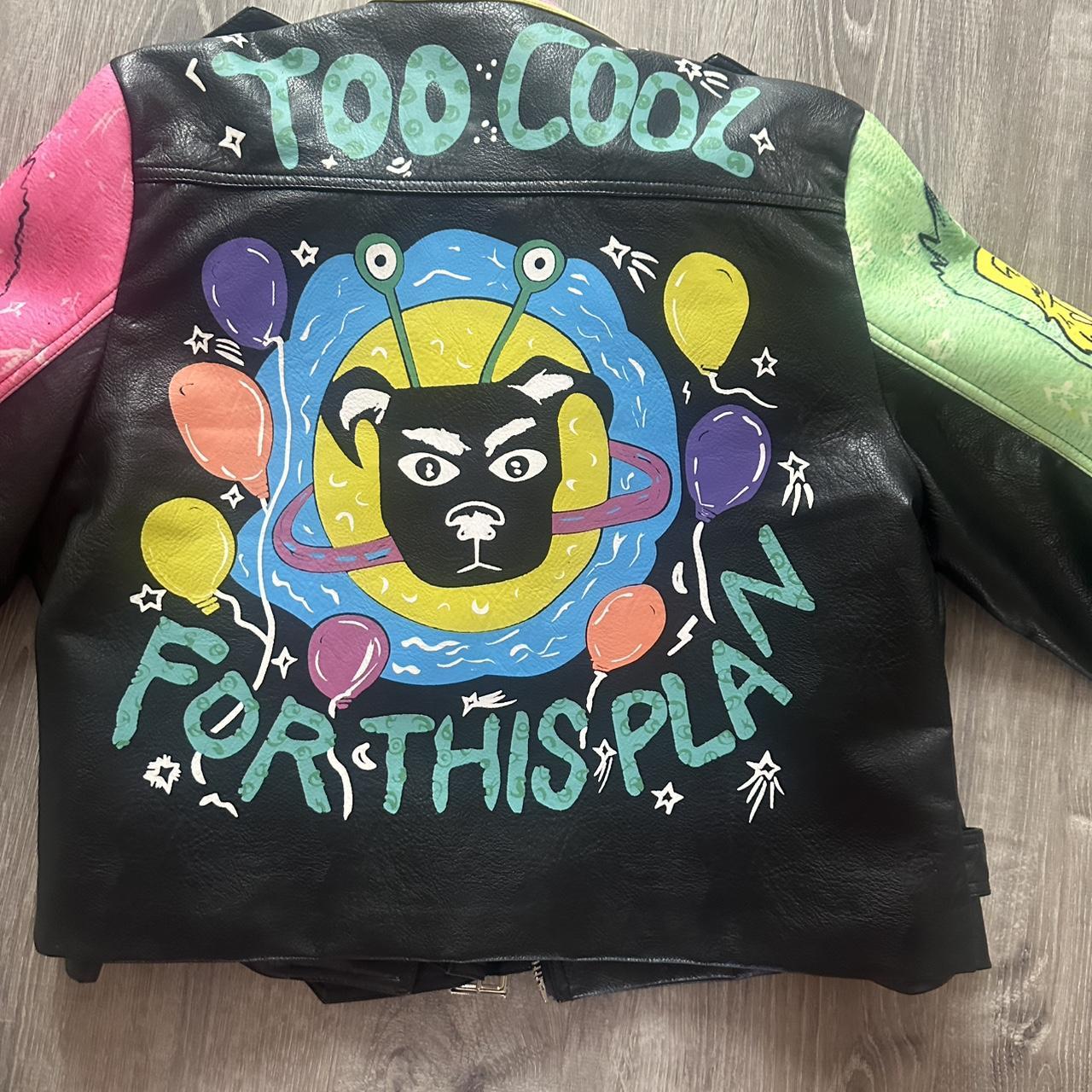 Women's Jacket - Multi/Black - M – Custom-made le… - image 7