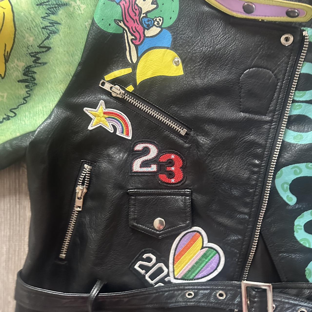 Women's Jacket - Multi/Black - M – Custom-made le… - image 5