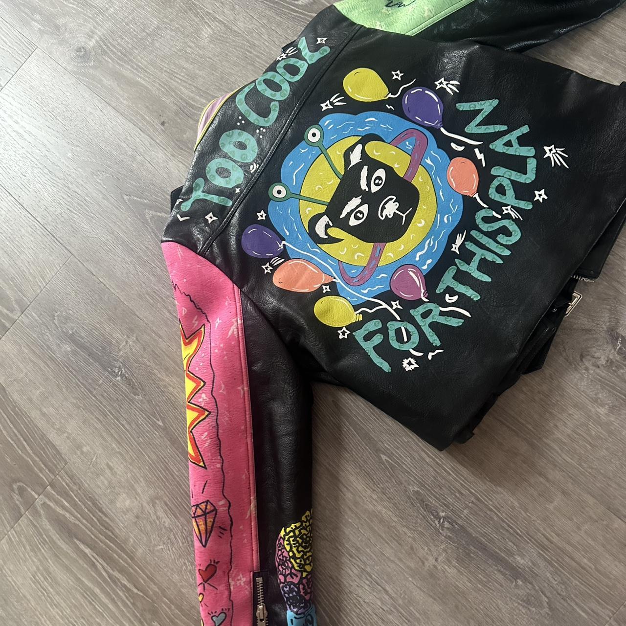 Women's Jacket - Multi/Black - M – Custom-made le… - image 8