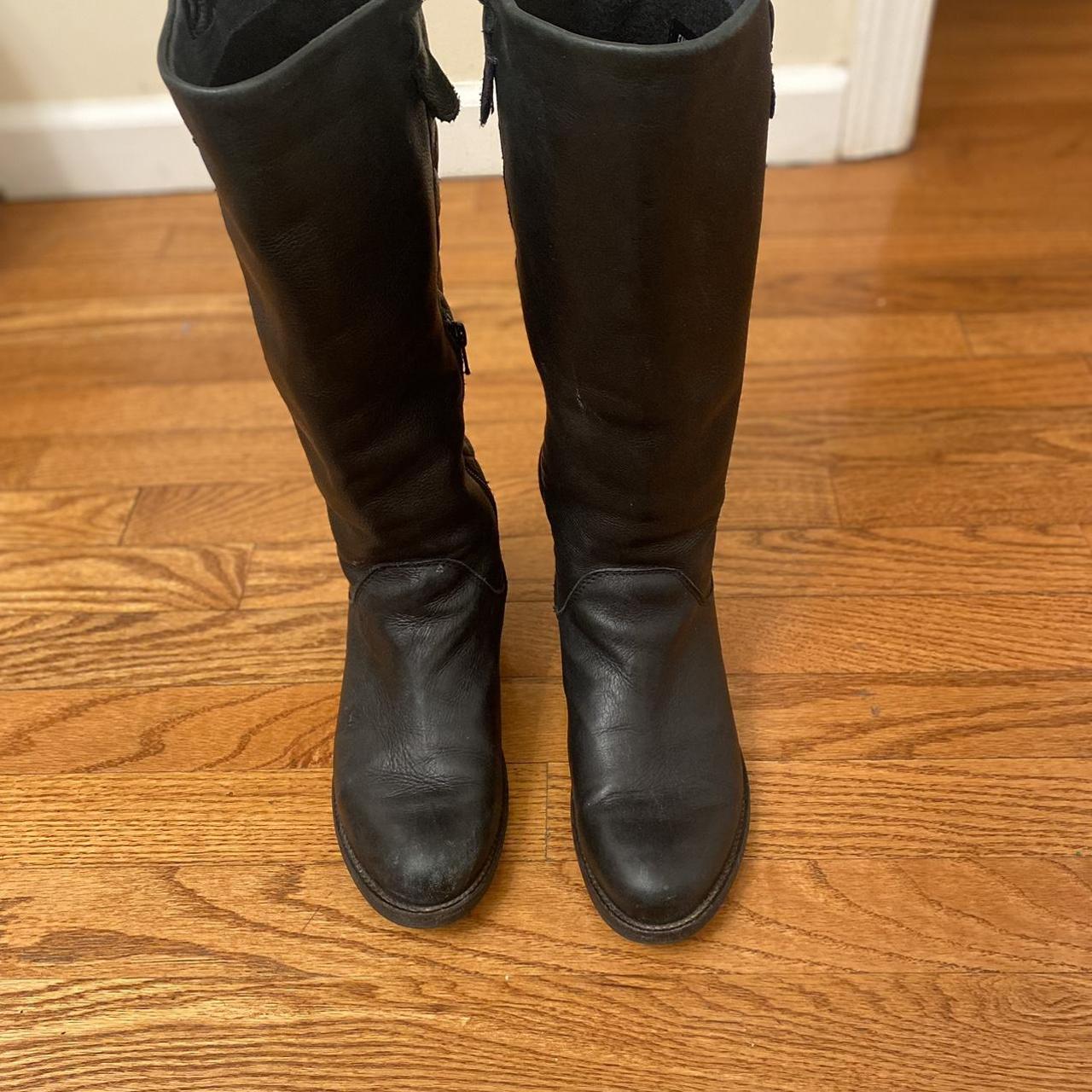 ALDO Women's Black Boots | Depop