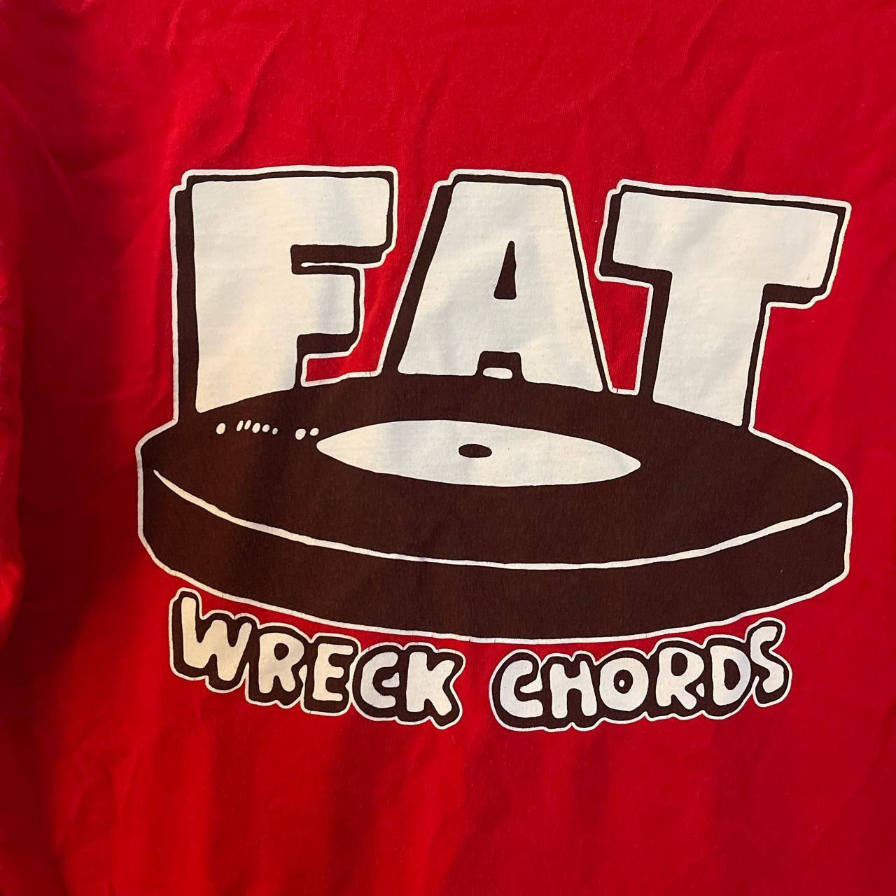 Fat Wreck Chords Tee (Fat Records) Fat Mike of NOFX | Depop