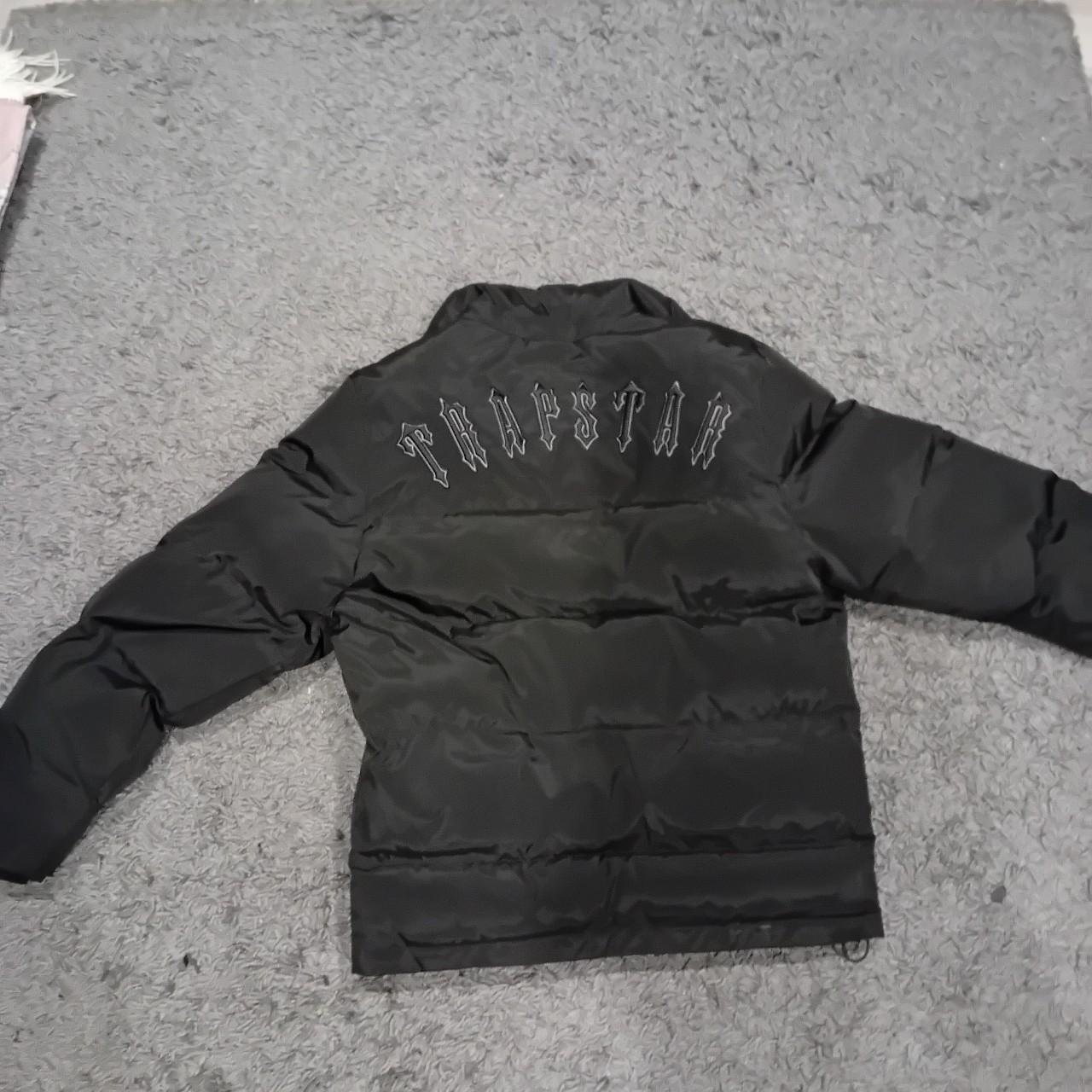 trapstar irongate jacket blackout edition in... Depop