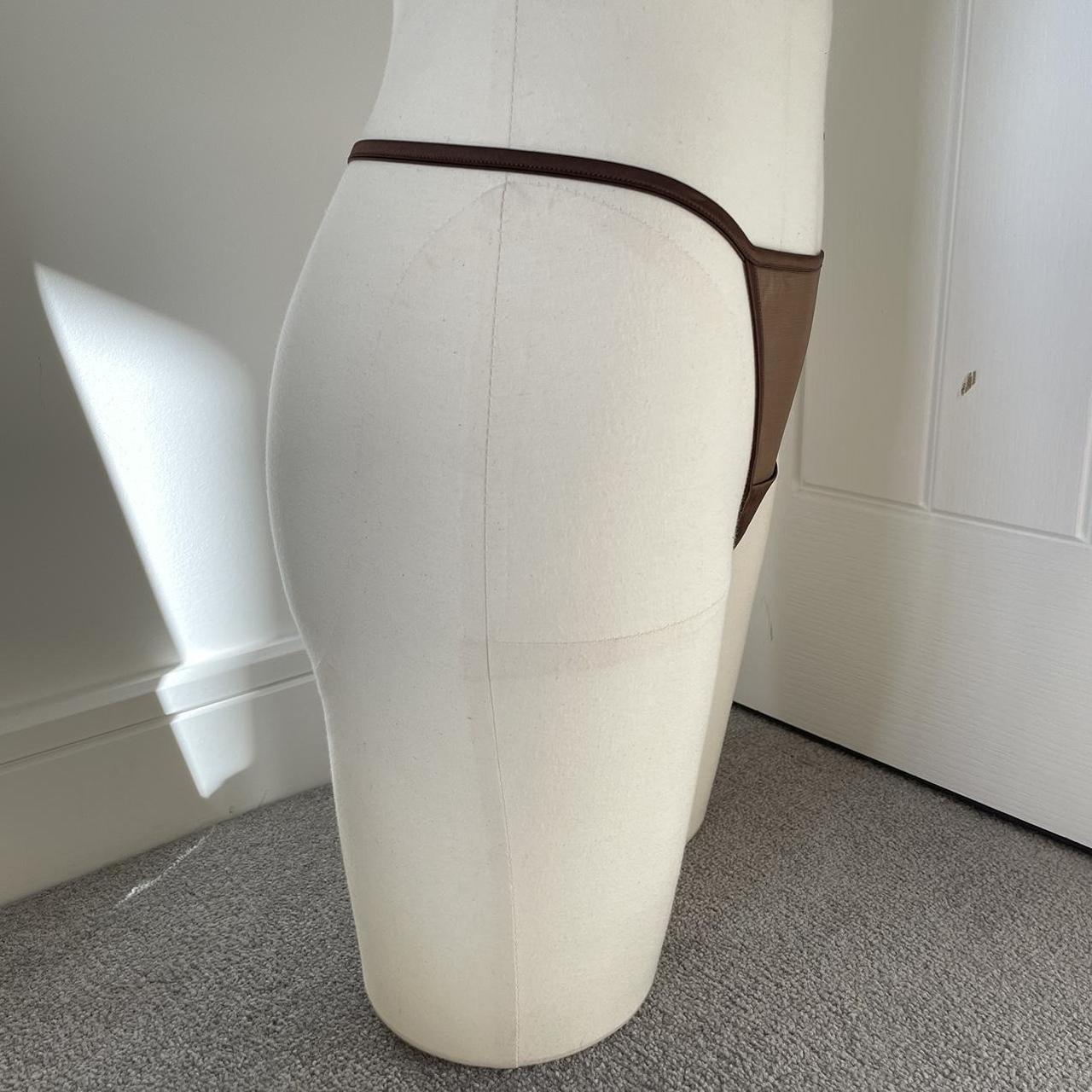 Nubian Skin Women's Brown Panties Depop