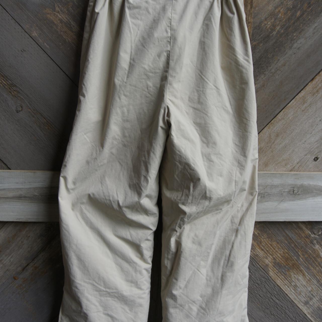 Beige ski pants Depop