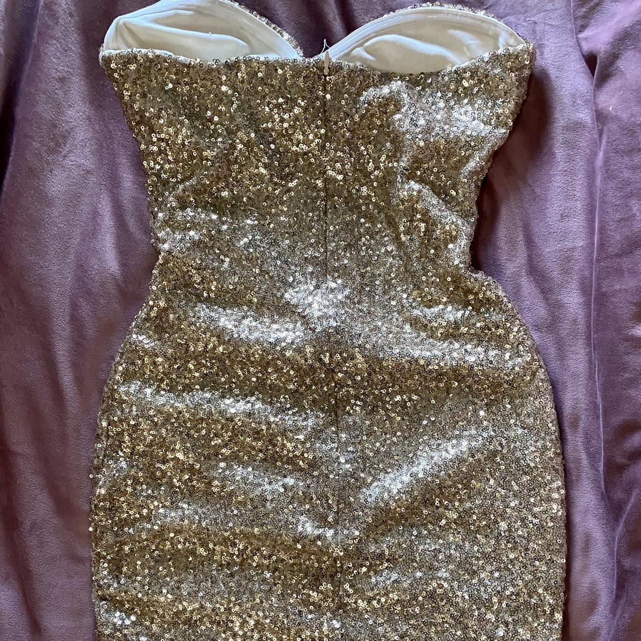 Women's Gold Dress 