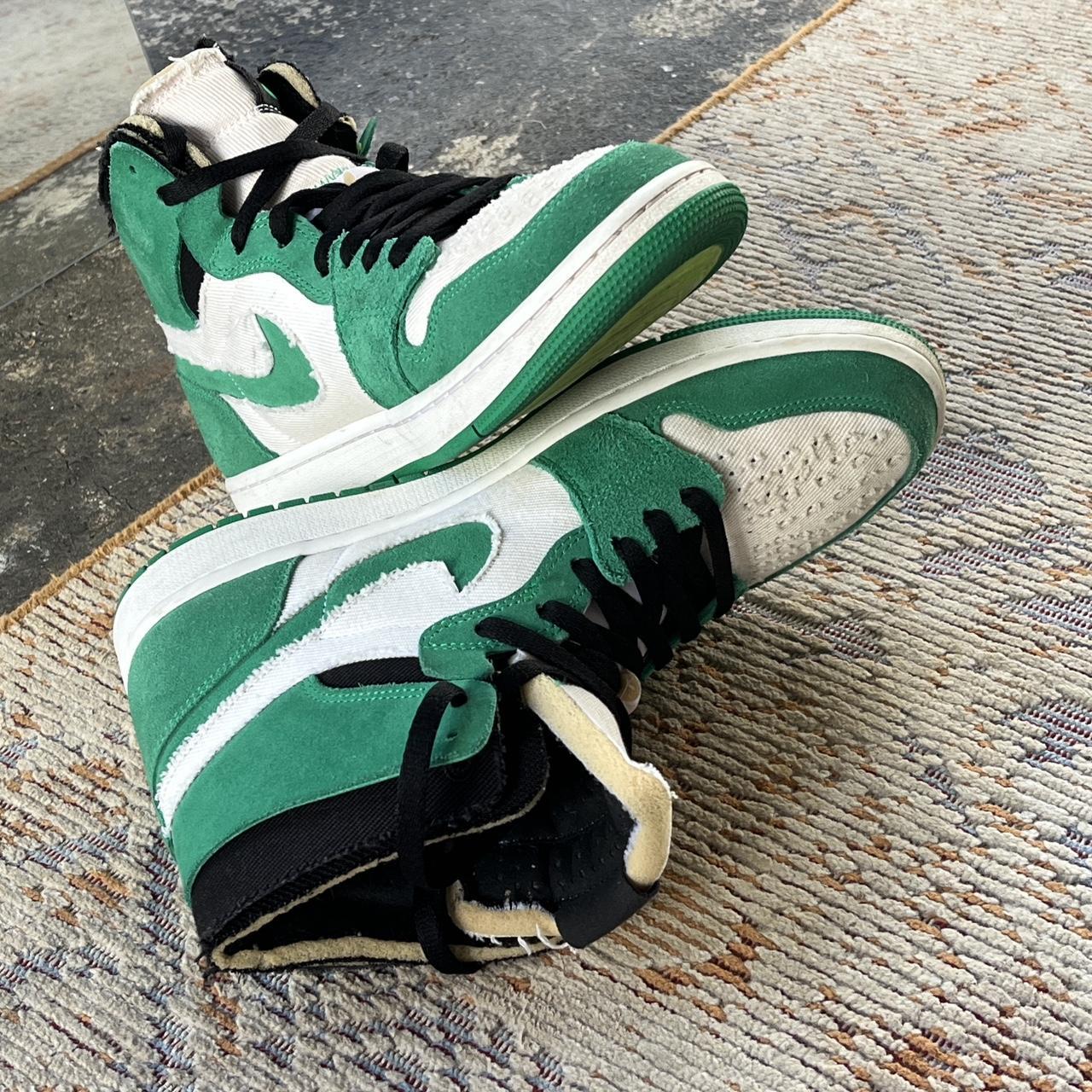 fluorescent green jordans