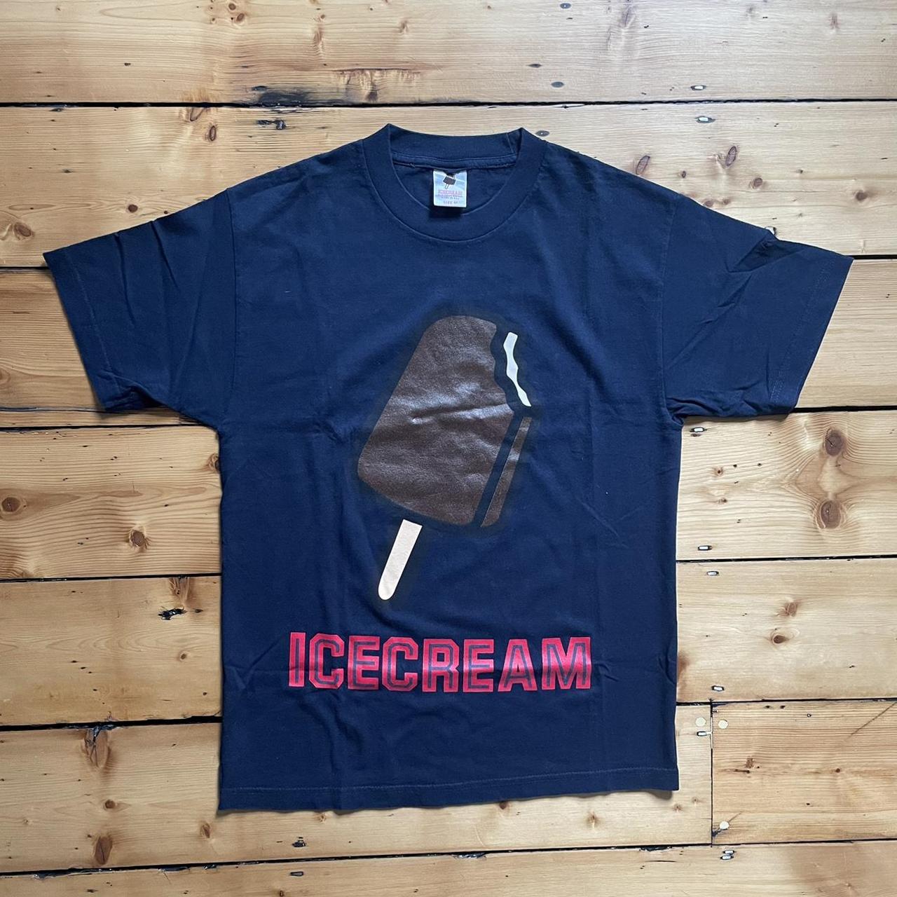 Ice Cream Men's Navy T-shirt | Depop