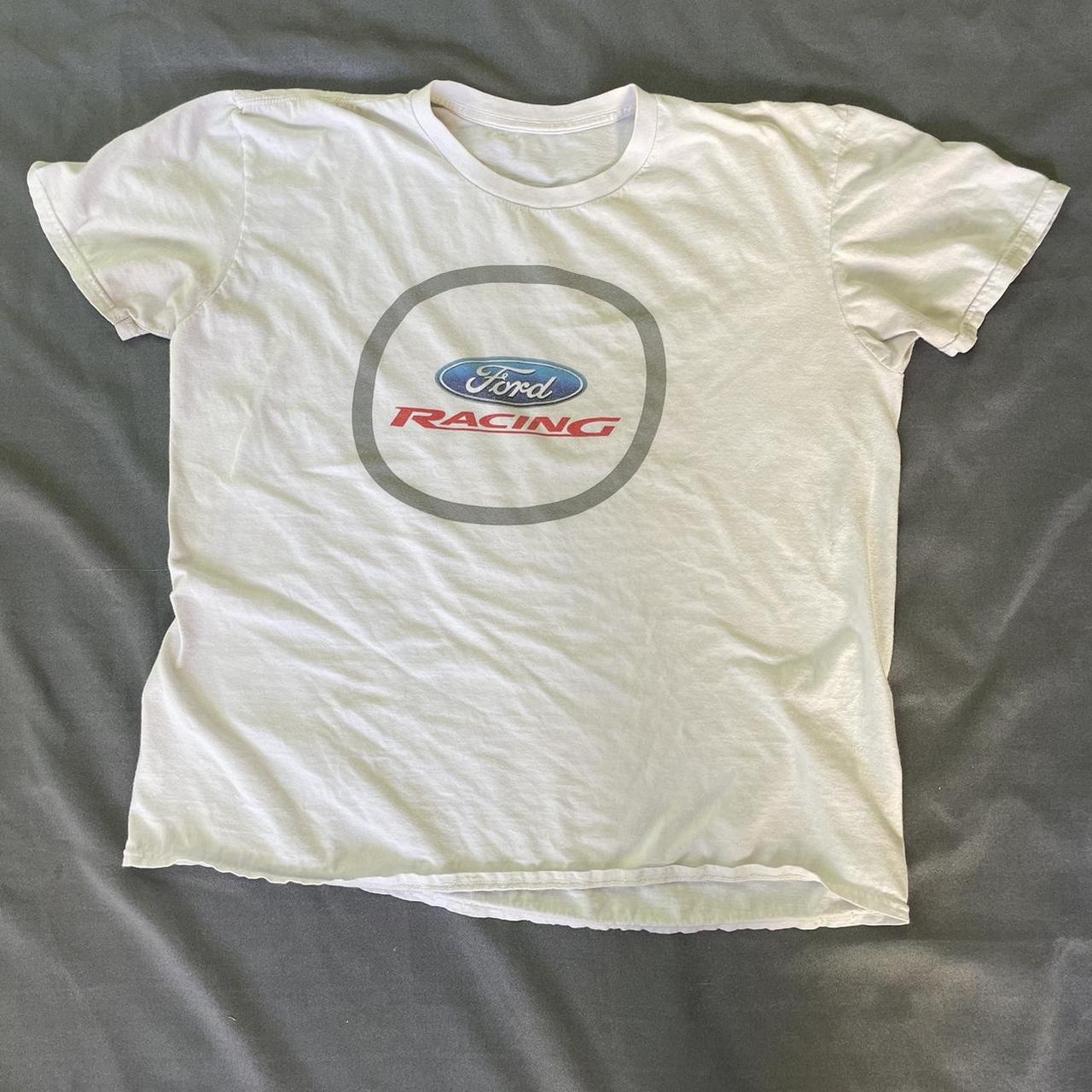 FORD RACING SHIRT Awesome ford racing graphic on... - Depop