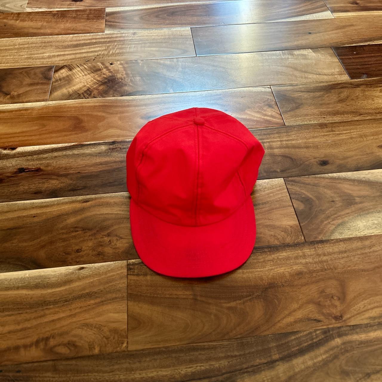 vintage 80s red eddie bauer hat., TAGS 🏷️ ,