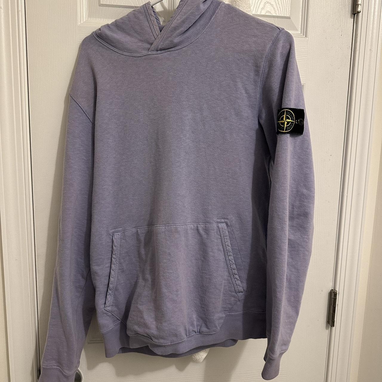 Stone island lavender outlet sweatshirt