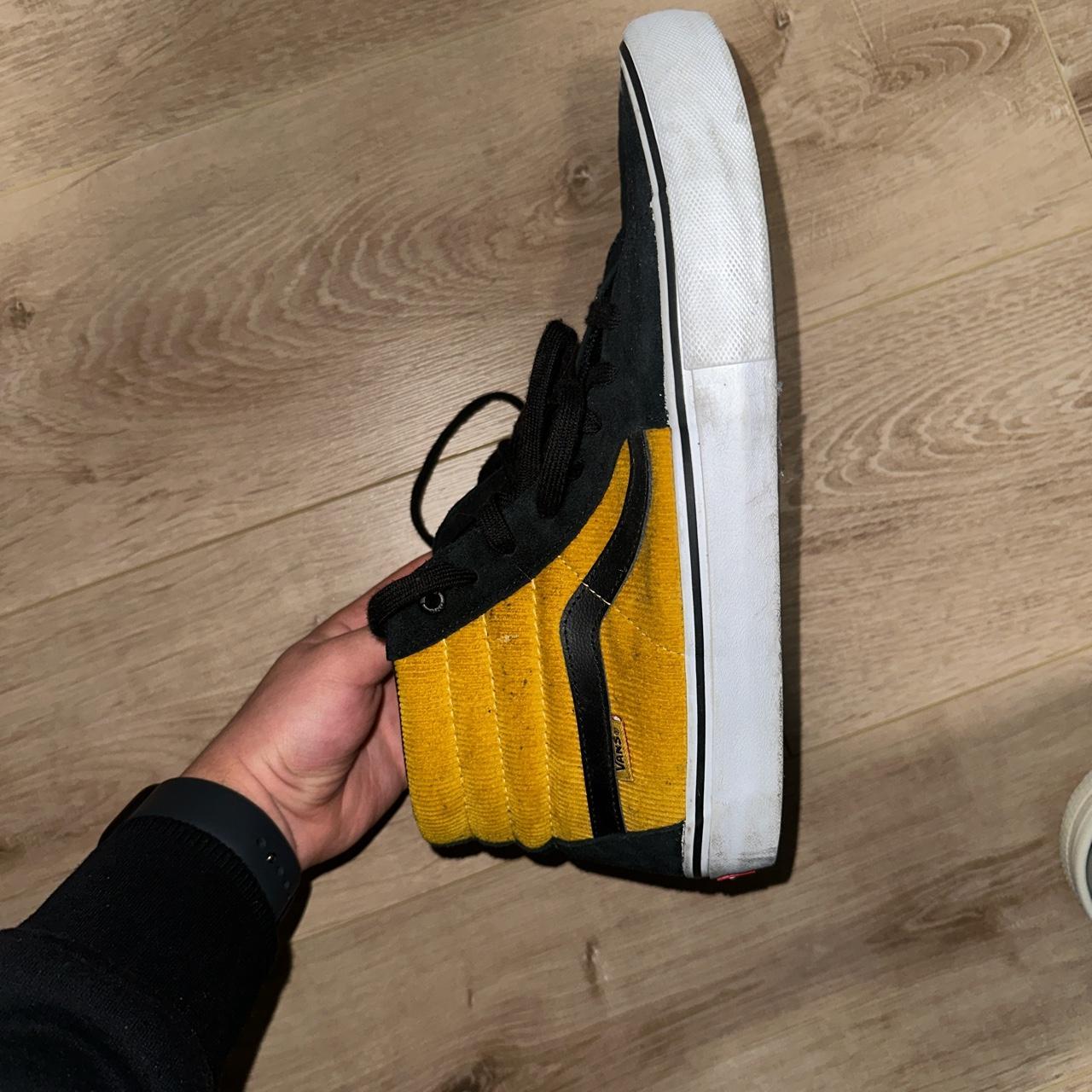 Vans sales yellow corduroy