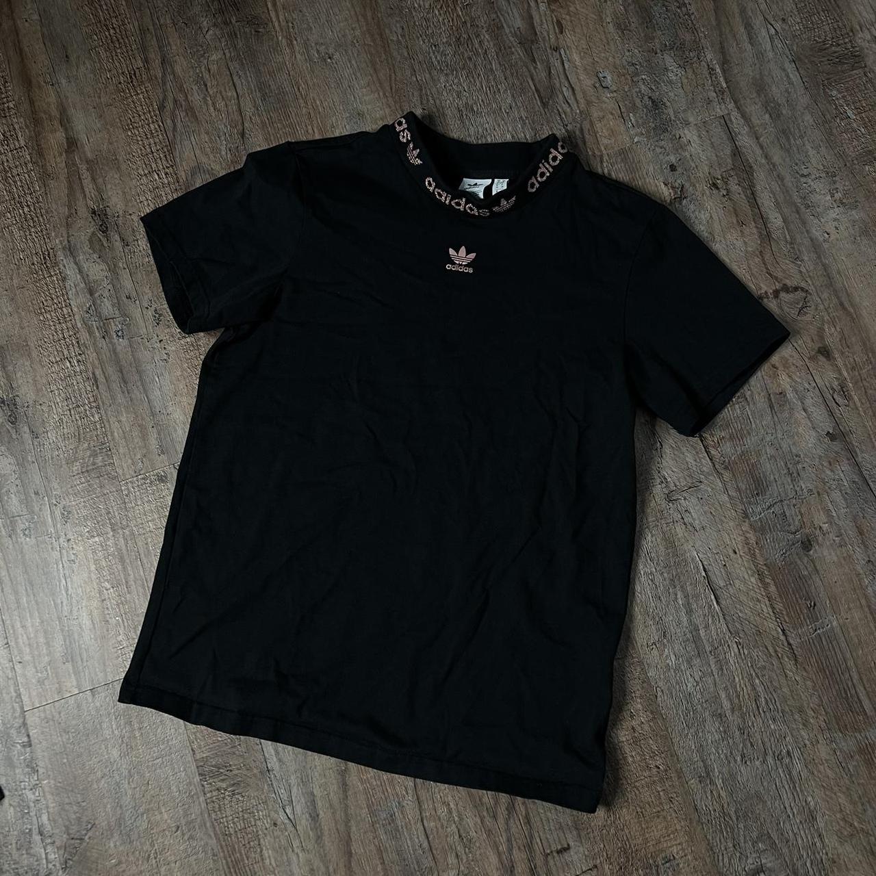 Black rose shops gold adidas shirt