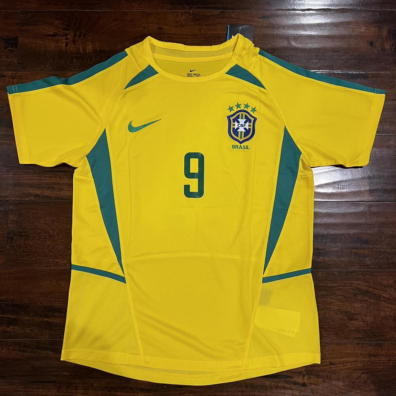 RONALDO NAZARIO R9 BRAZIL JERSEY 1998 #r9 #brazil - Depop