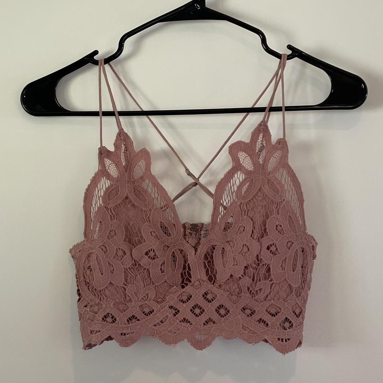 FREE PEOPLE ⍣ The Adella Bralette bra top pretty, - Depop