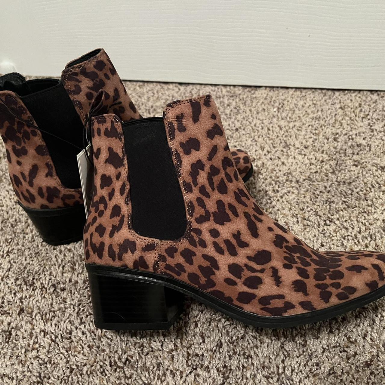 Cheetah Ankle Boots New with tags Love them but