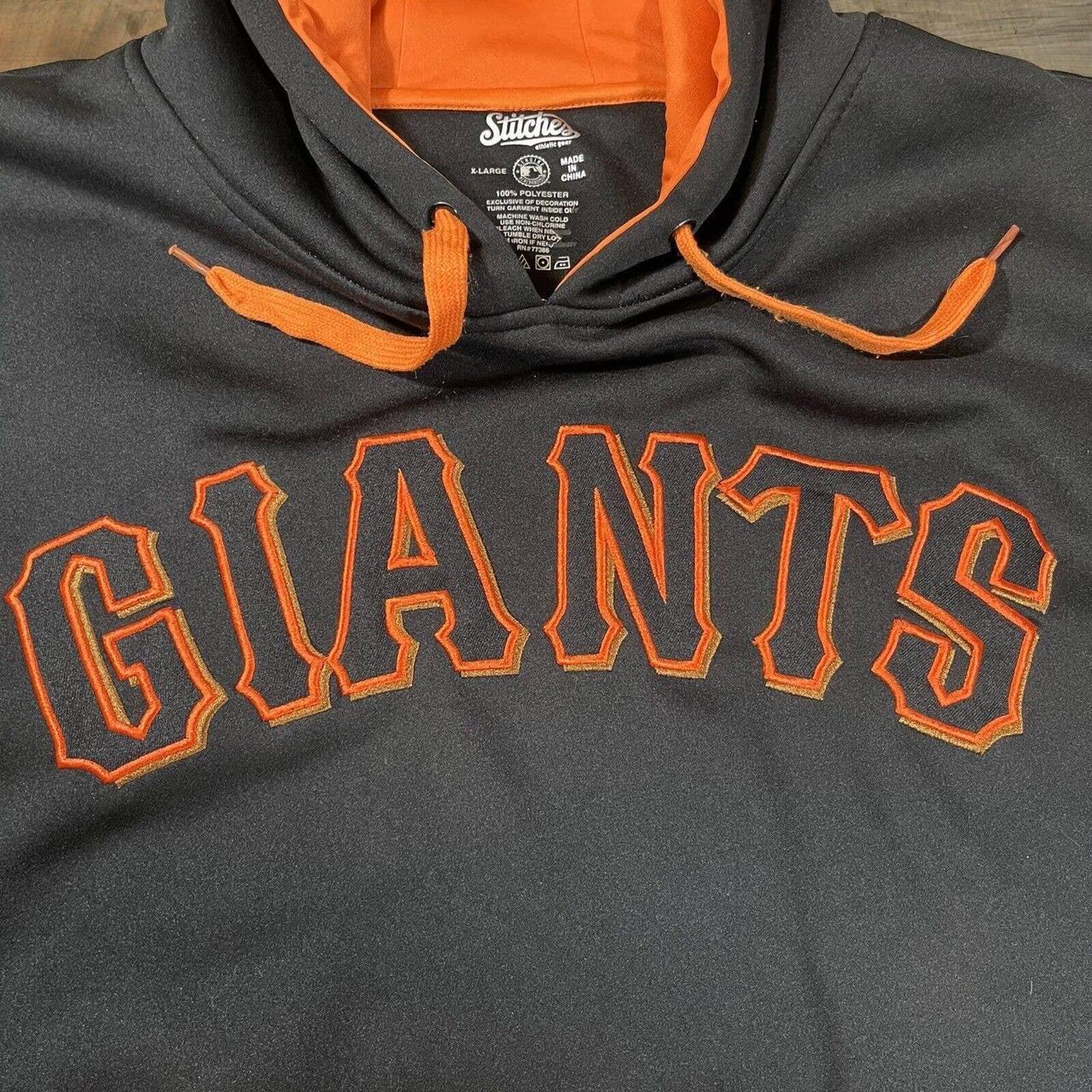 Stitches San Francisco Giants Hoodie Like new - Depop