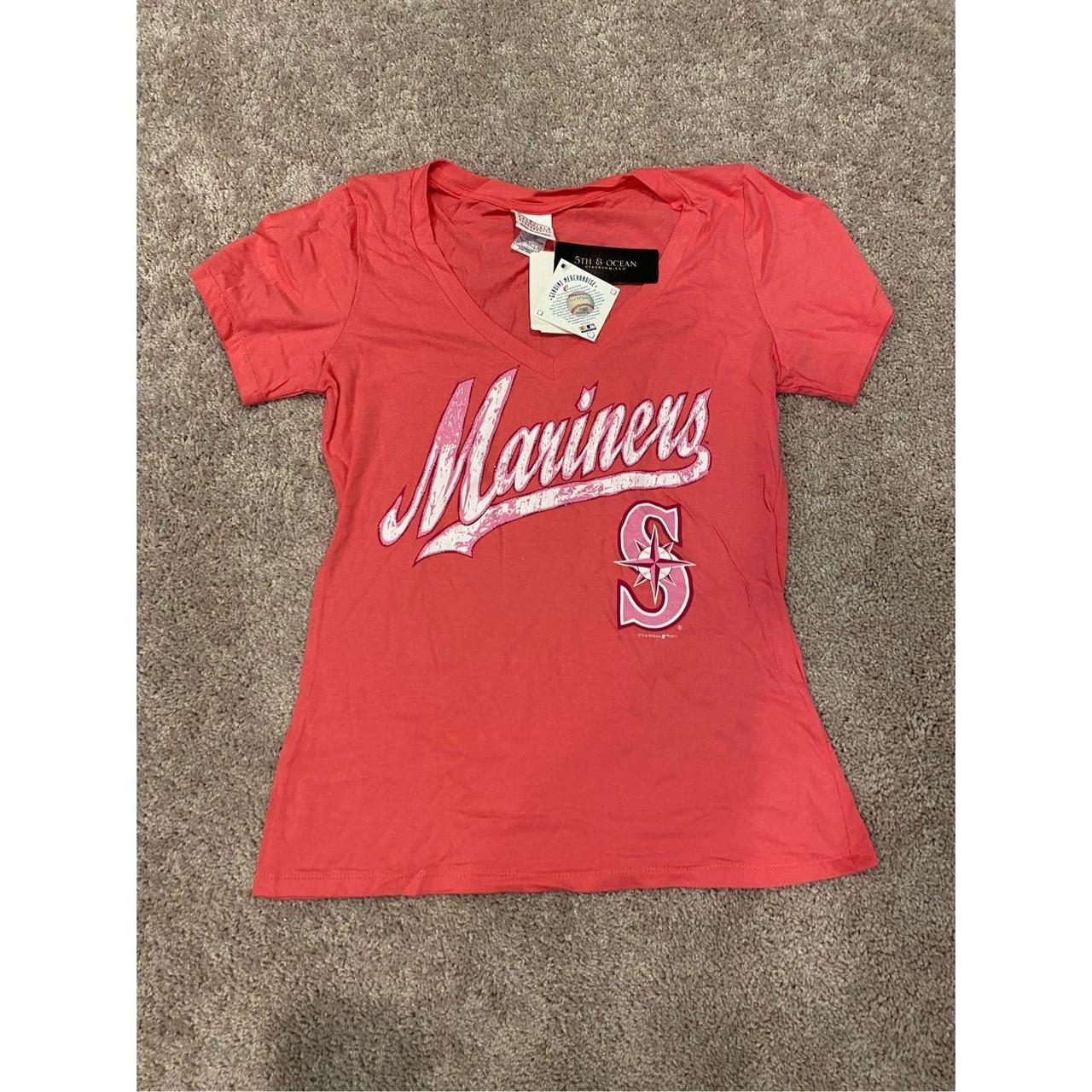 MLB Women's Shirt - Red - L