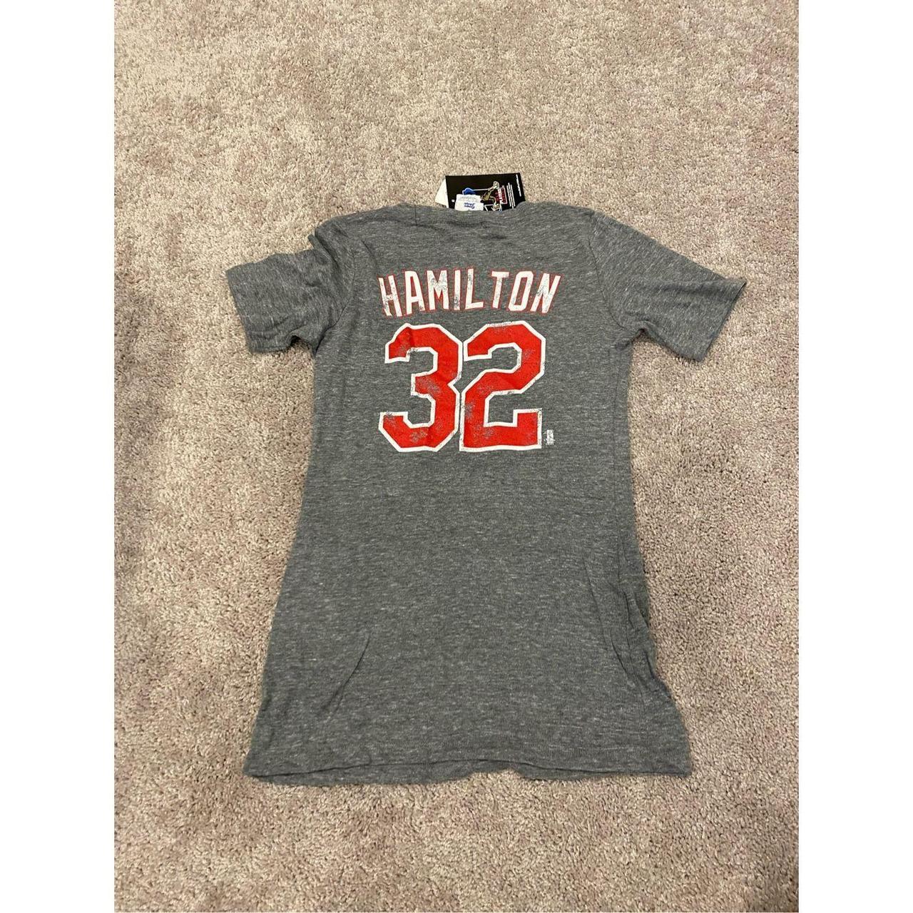 MLB Texas Rangers Josh Hamilton #32 T-Shirt jersey - Depop