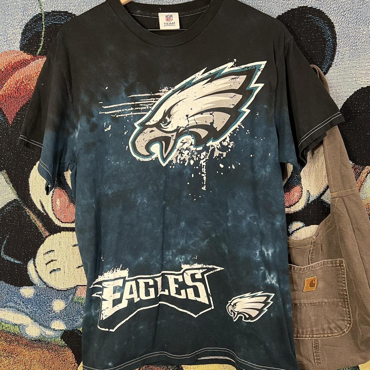 Philadelphia Eagles tie-dye T-Shirt .Official NFL - Depop