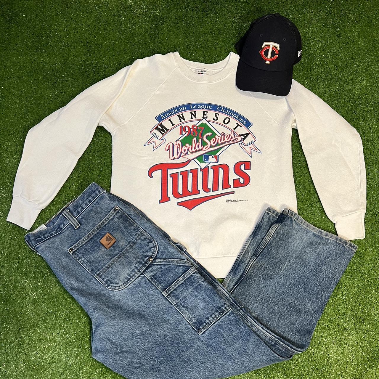 Vintage 1987 Minnesota Twins World Series T-Shirt Size Large