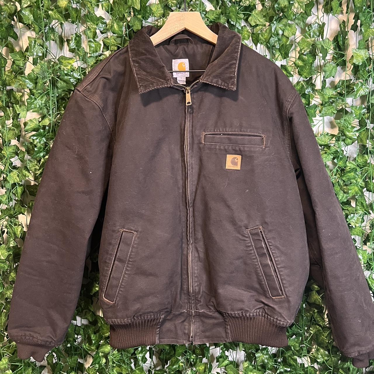 Faded Brown Carhartt Jacket Size L ‼️Please note... - Depop