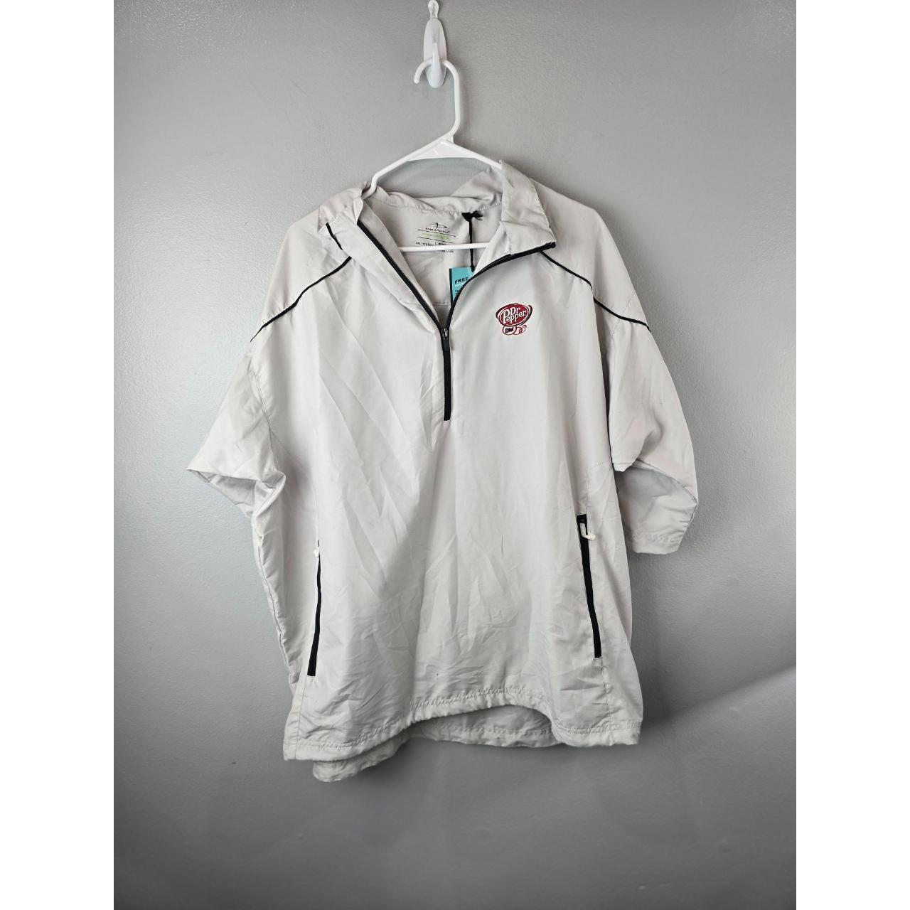 Custom Men s Windbreaker Jacket White XXL