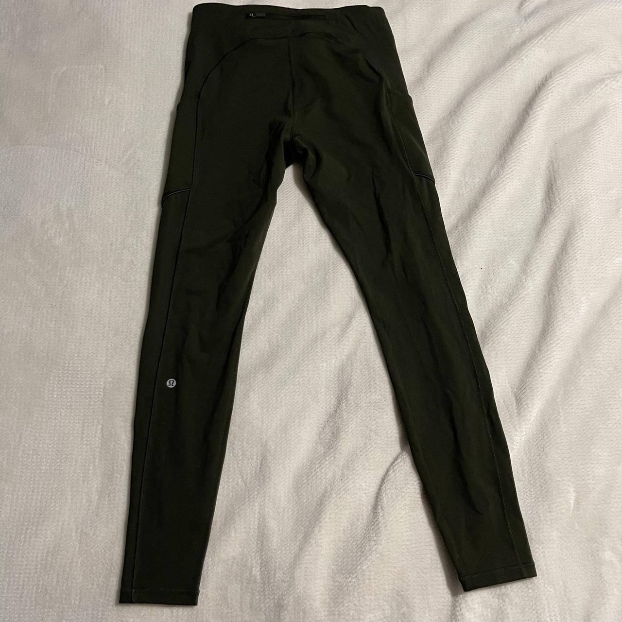 Lululemon 7/8 leggings - Size 6 - Dark Green 