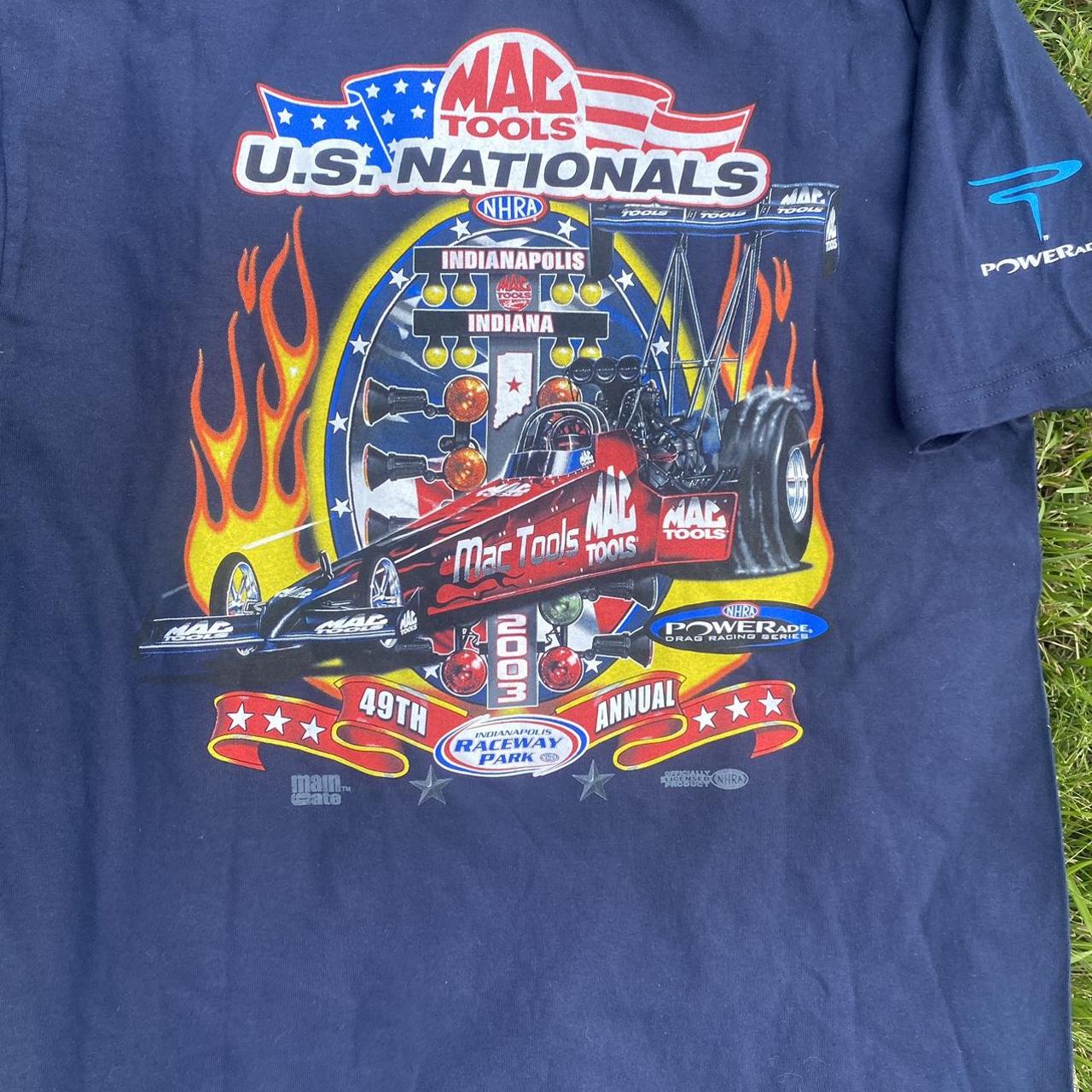 Vintage NHRA Indianapolis Raceway Park U.S. Nationals T-Shirt