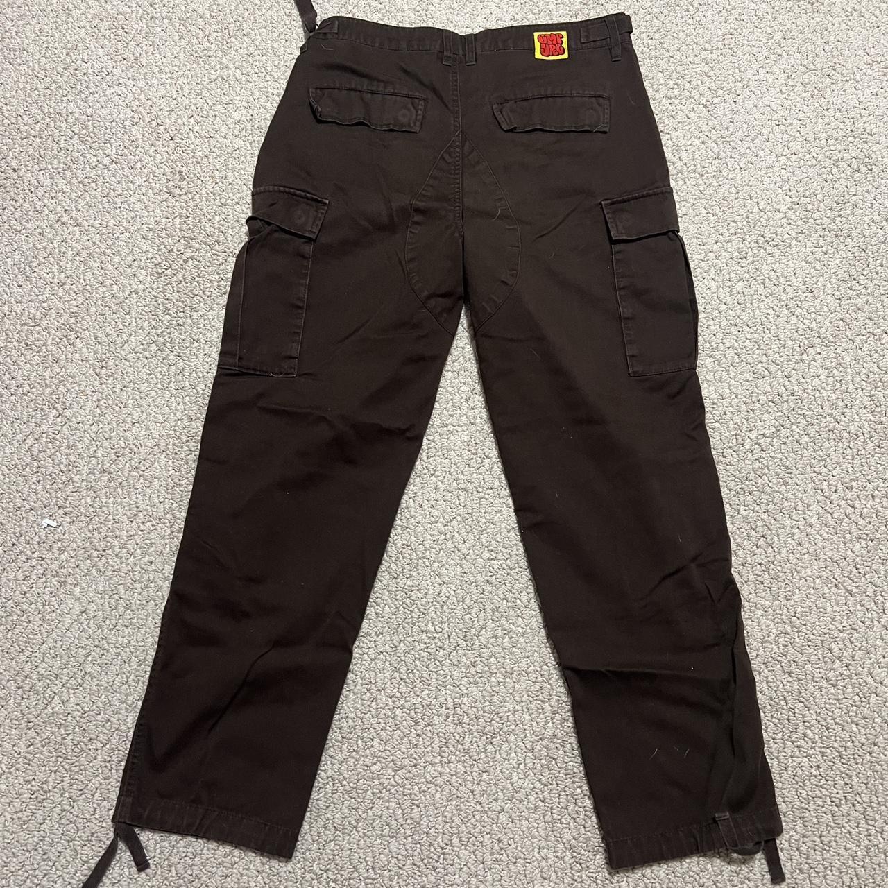 Brown Cargo Empyre Size 30 - Depop