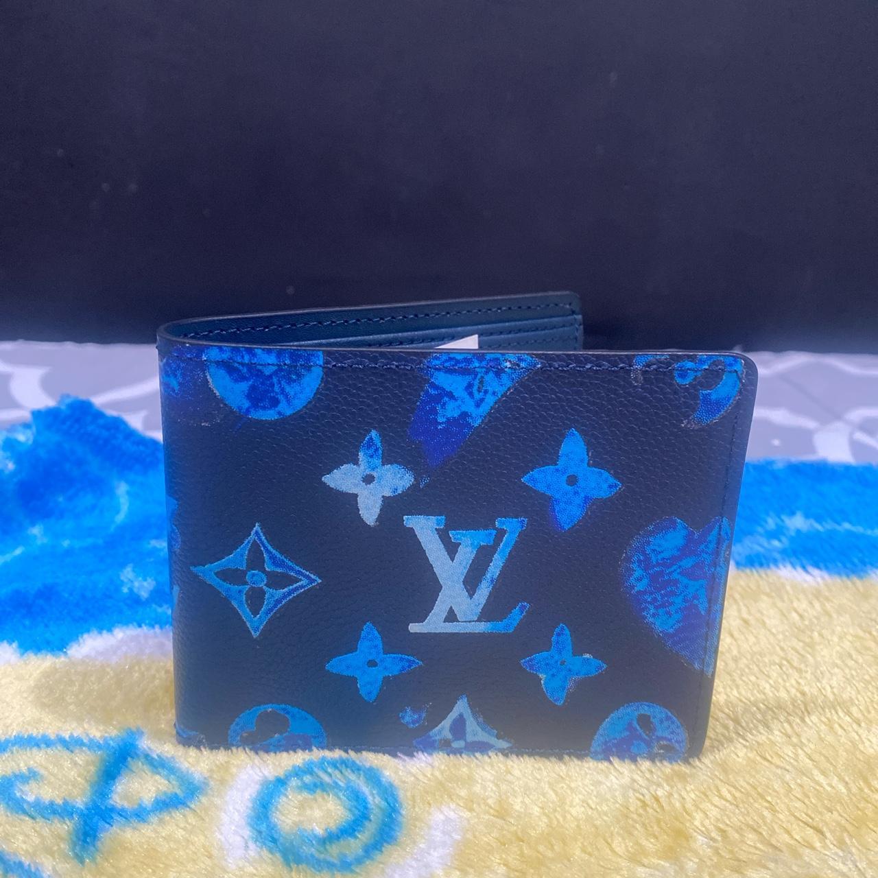 Louis Vuitton X Supreme Slender Wallet Red Epi - Depop